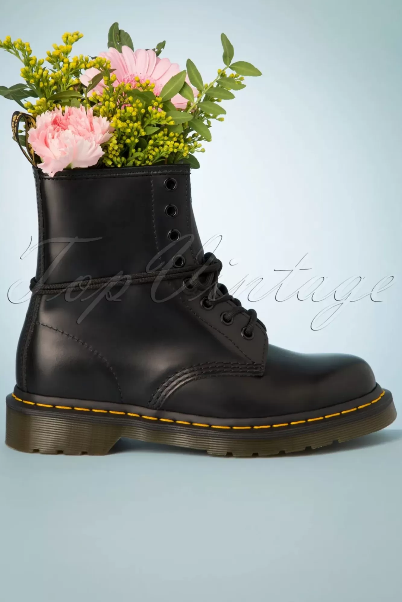 Dr. Martens 1460 Smooth Enkellaarzen In Zwart | Vrouwen Booties & Laarzen