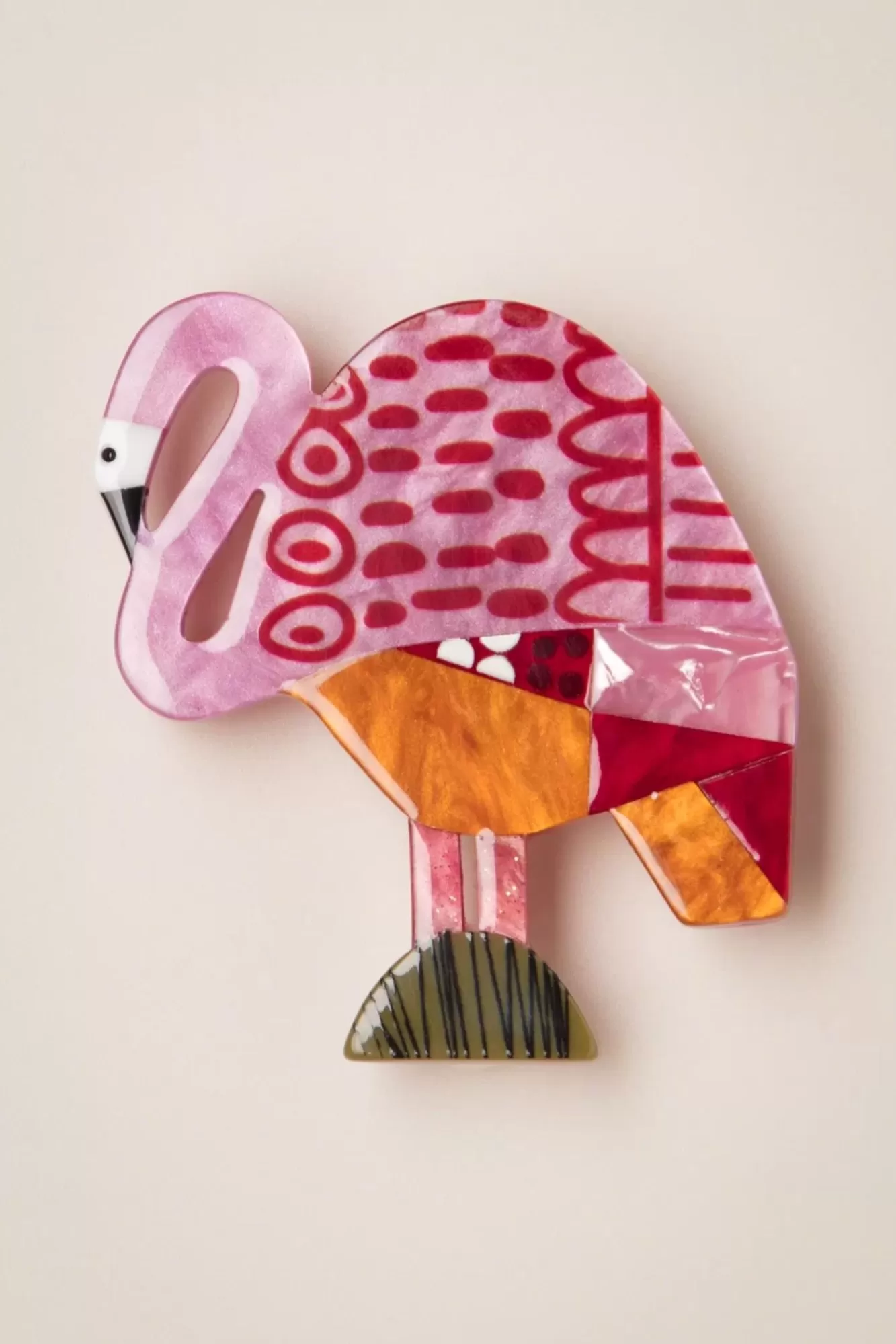 Erstwilder A Flamingo Named Honk Broche | Vrouwen Sieraden