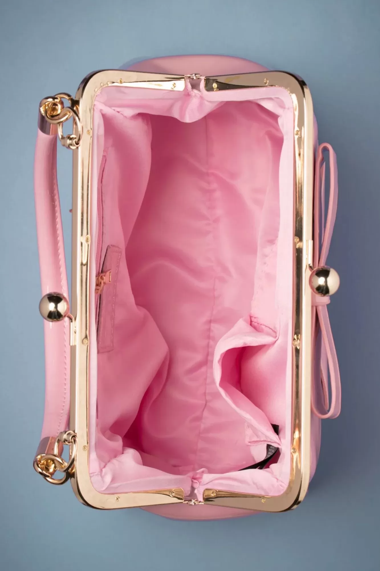 Banned Retro Amerikaanse Vintage Patenttas In Roze | Vrouwen Tassen