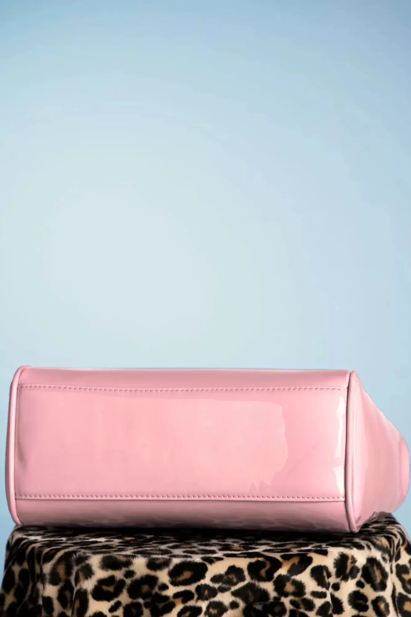 Banned Retro Amerikaanse Vintage Patenttas In Roze | Vrouwen Tassen