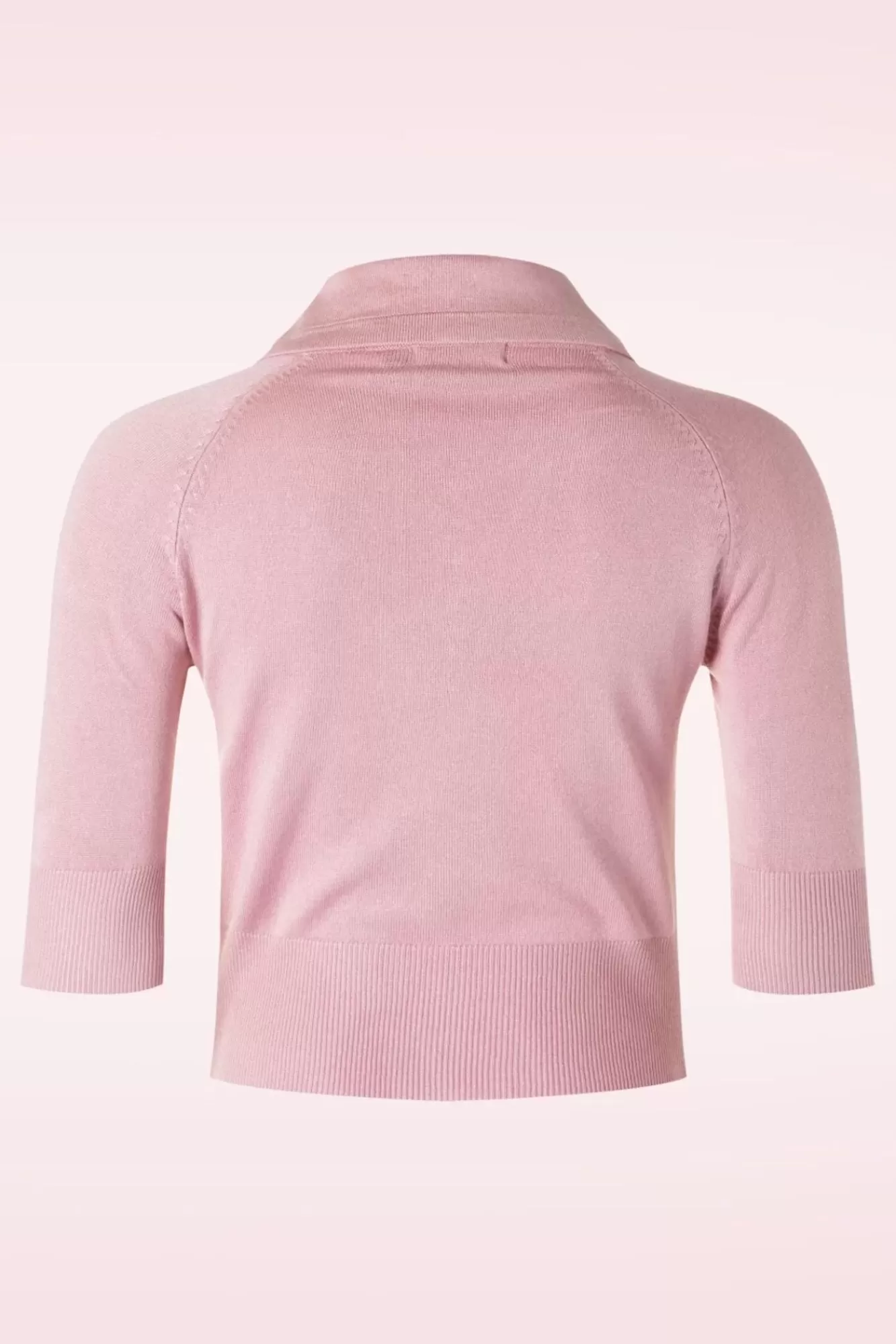 Banned Retro April Cardigan Met Korte Mouwen In Blush | Vrouwen Vestjes