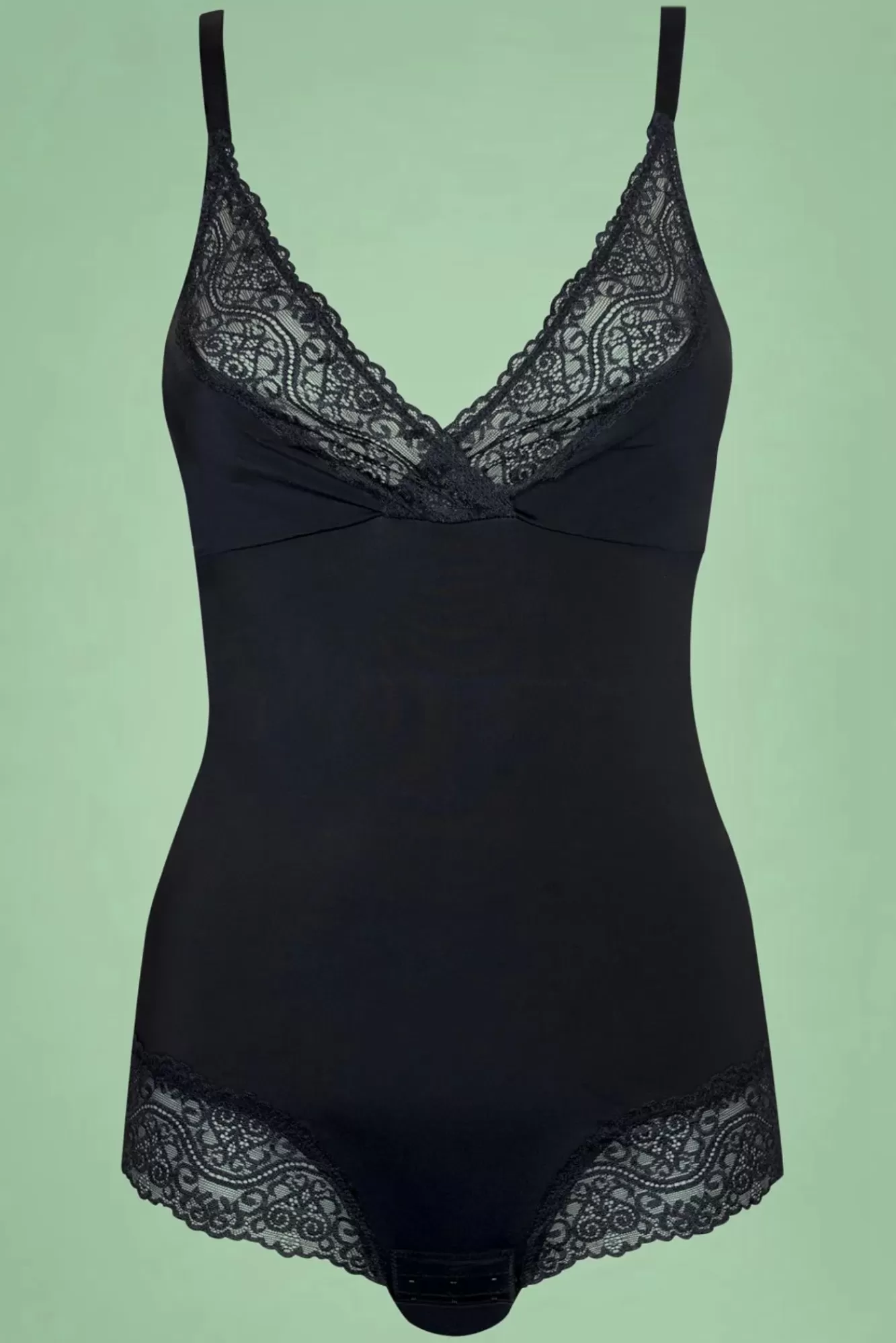 MAGIC Bodyfashion Be Pretty Kanten Body In Zwart | Vrouwen Shapewear