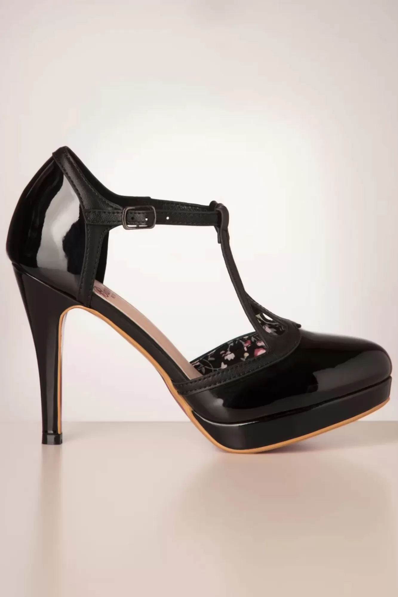 Banned Retro Betty-Pumps In Zwart | Vrouwen Pumps