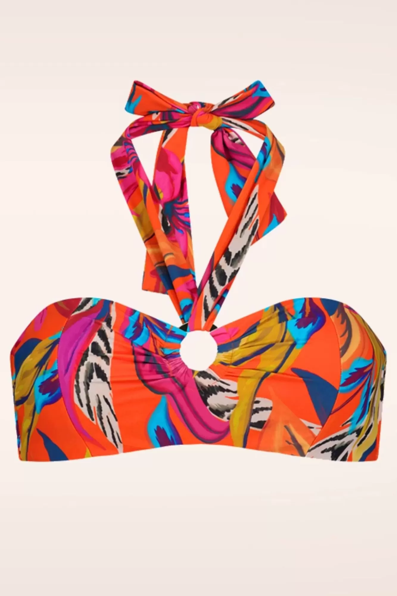 Cyell Bora Bora Padded Bikini Top In Multi | Vrouwen Bikini'S