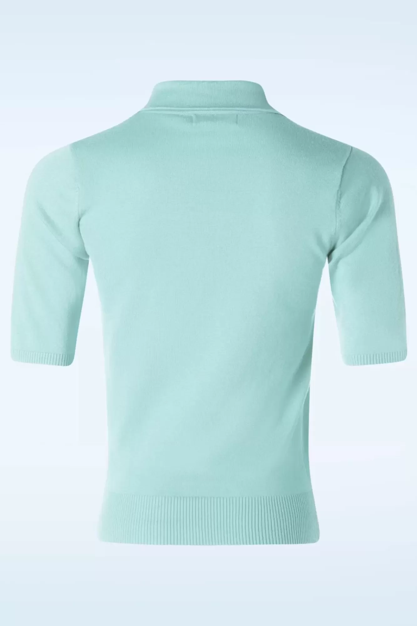 Banned Retro Bow Delight Jumper In Pastel Blauw | Vrouwen Truitjes