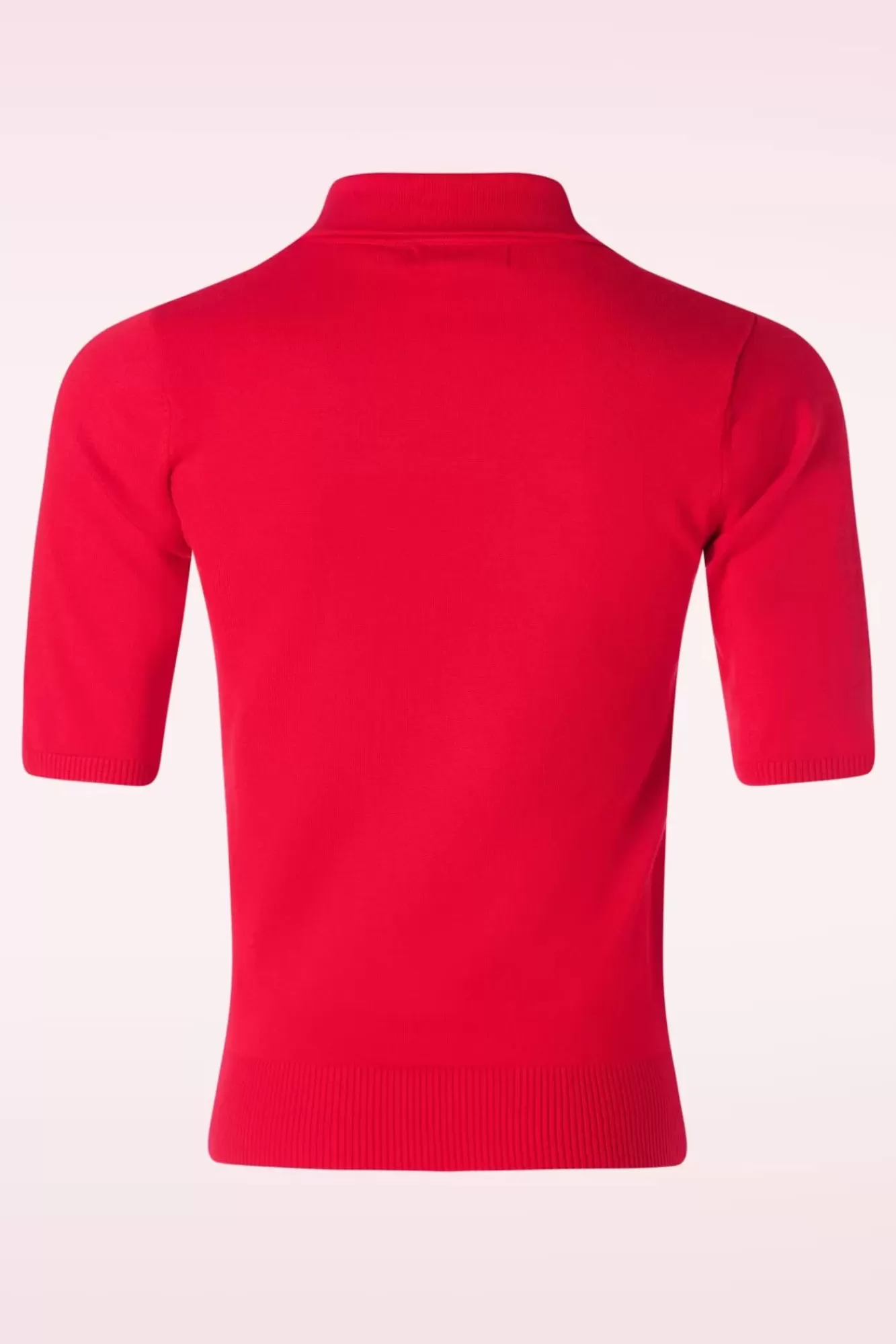 Banned Retro Bow Delight Jumper In Rood | Vrouwen Truitjes