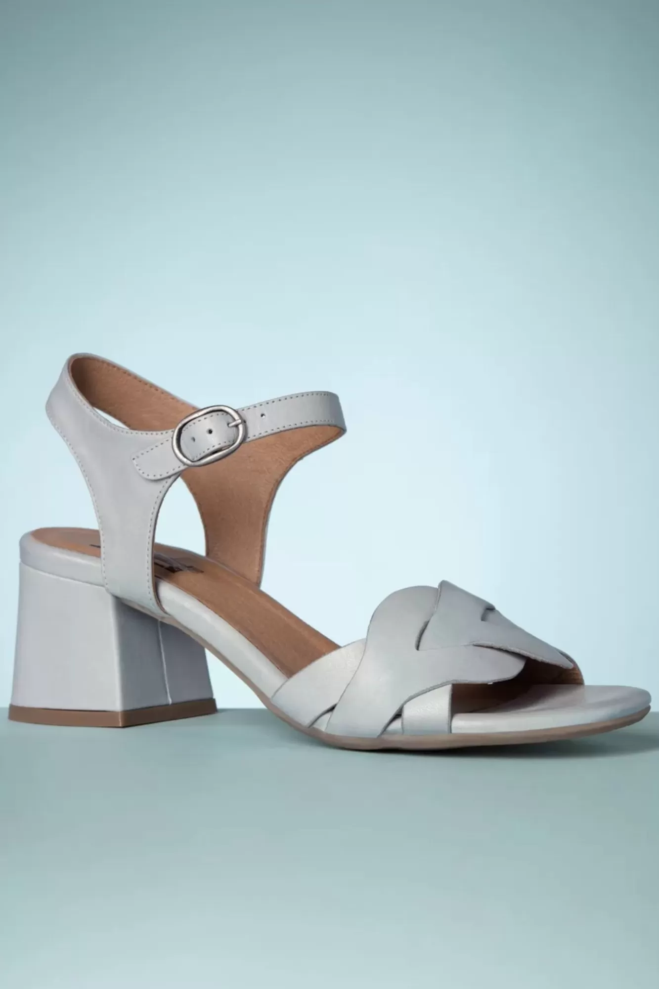 Miz Mooz Brogan Sandalen In Mist | Vrouwen Sandalen