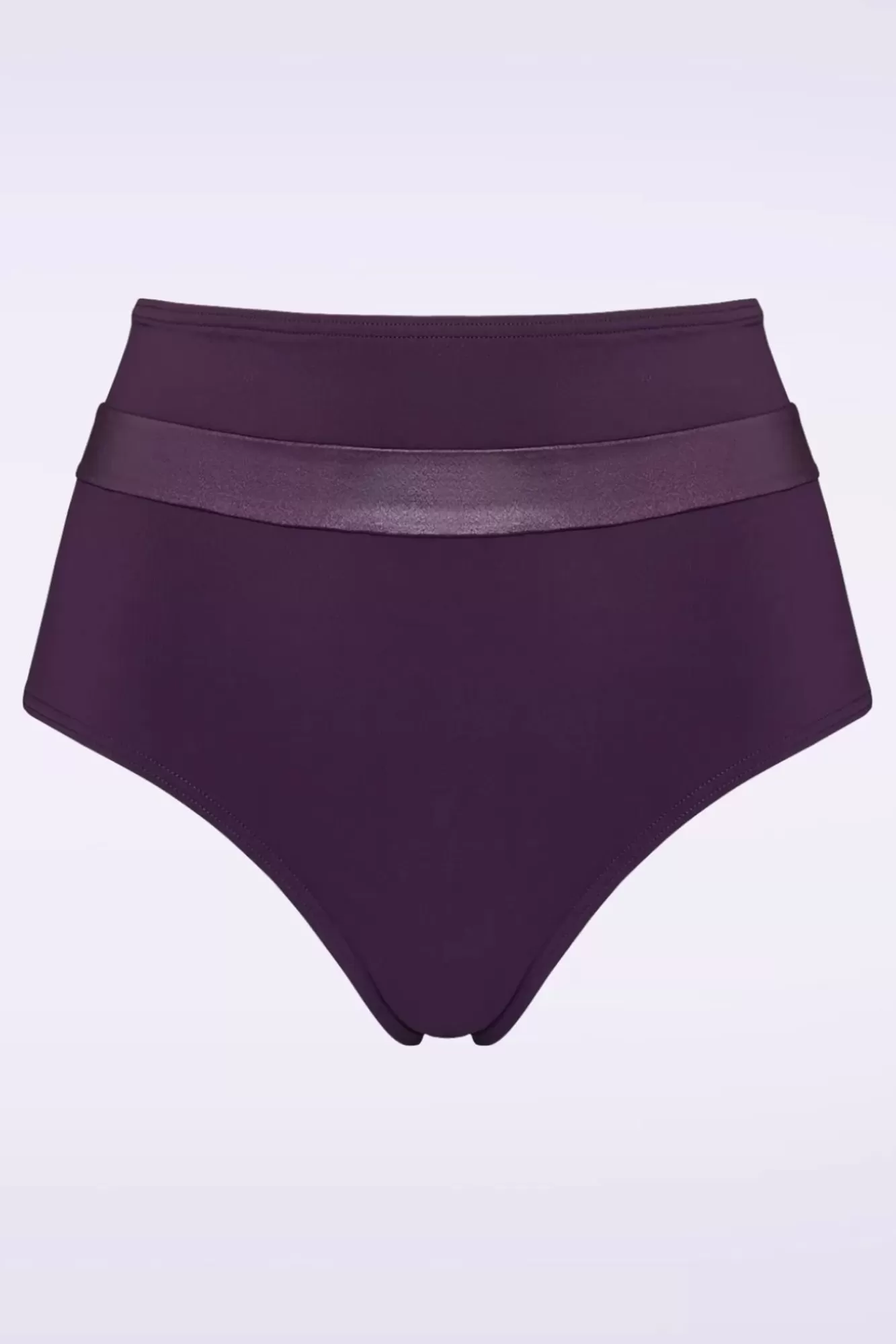 Marlies Dekkers Cache Coeur Slip Met Hoge Taille In Dieppaars | Vrouwen Bikini'S