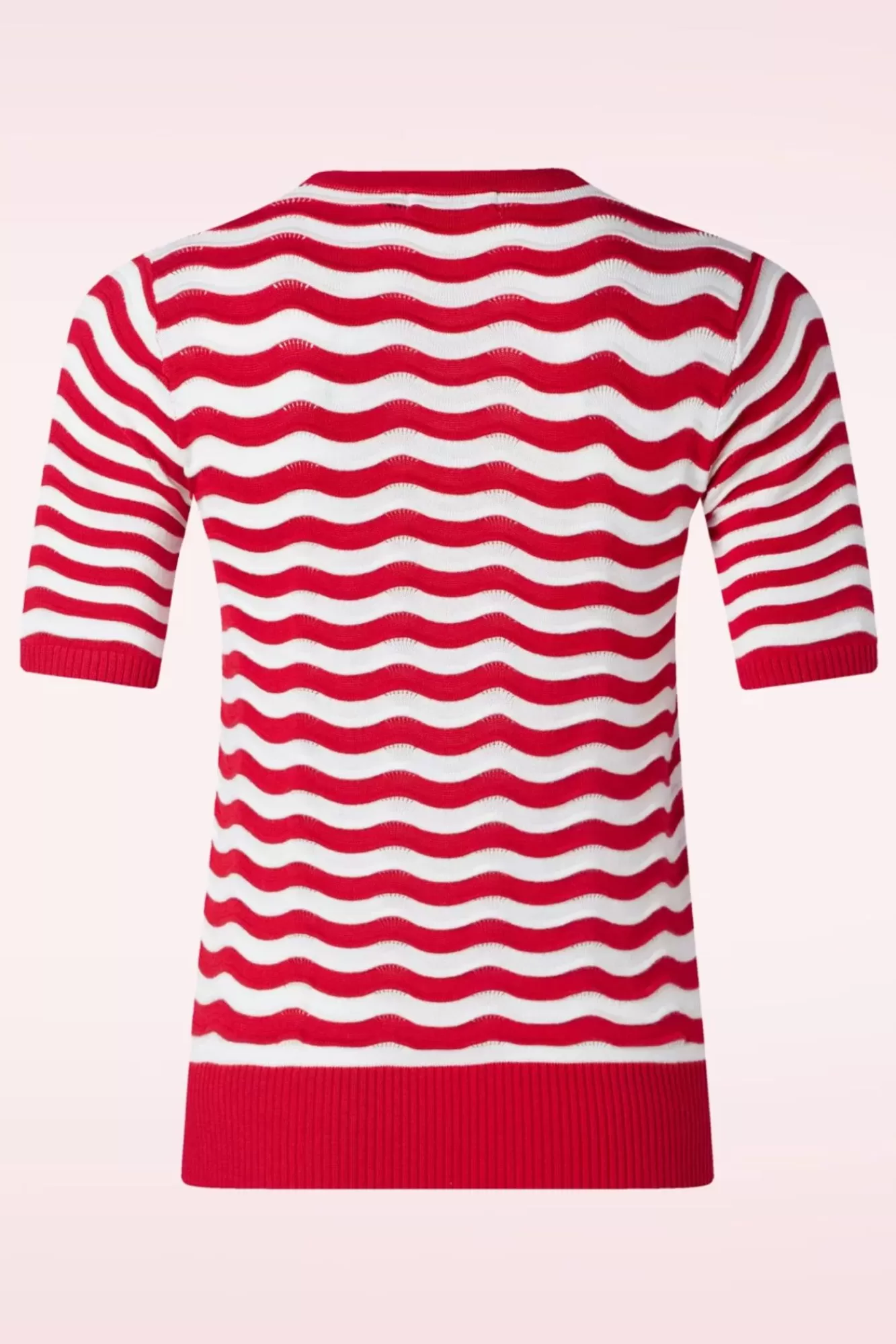 Banned Retro Catching Waves Jumper In Rood | Vrouwen Truitjes