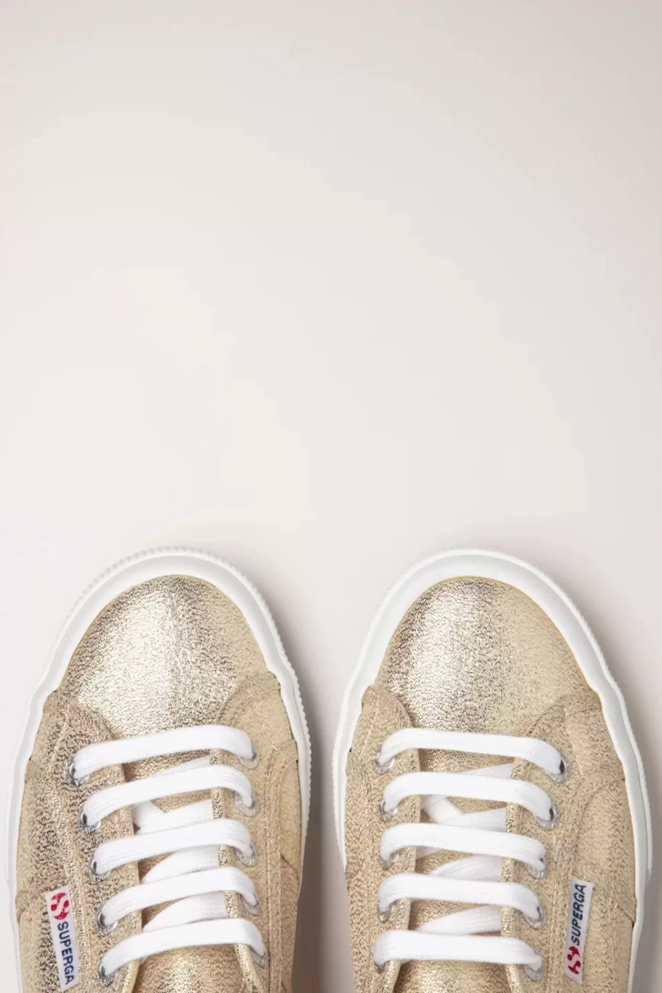 Superga Classic Glitter Sneakers In Goud | Vrouwen Sneakers