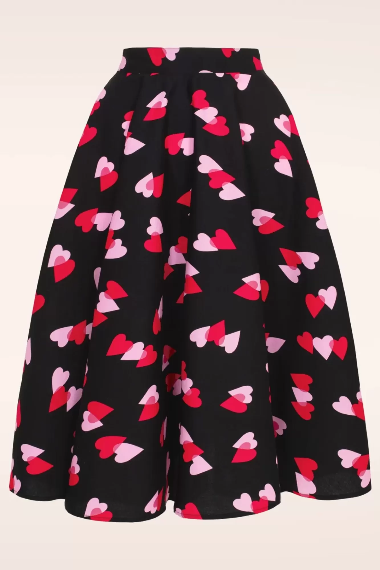 Bunny Confetti Swing Rok In Zwart | Vrouwen Rokken