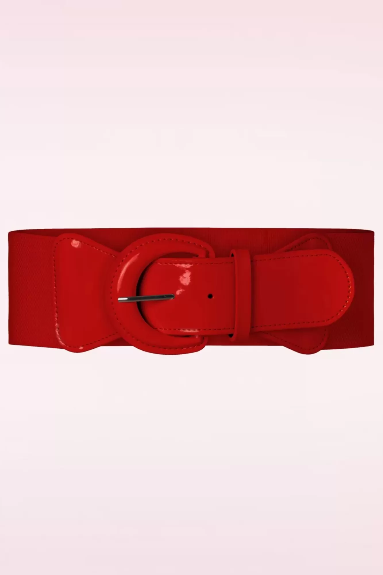 Banned Retro Corinne Elastische Riem In Rood | Vrouwen Riemen