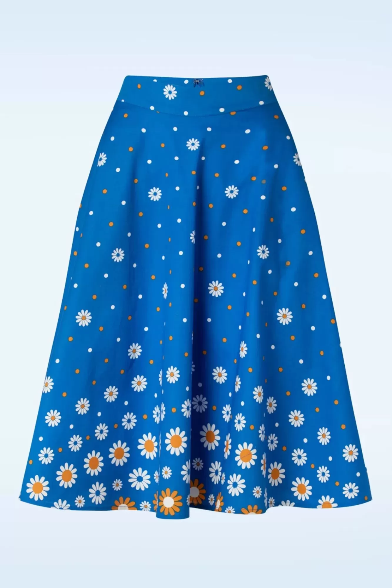 Banned Retro Daisy Days Swing Rok In Blauw | Vrouwen Rokken