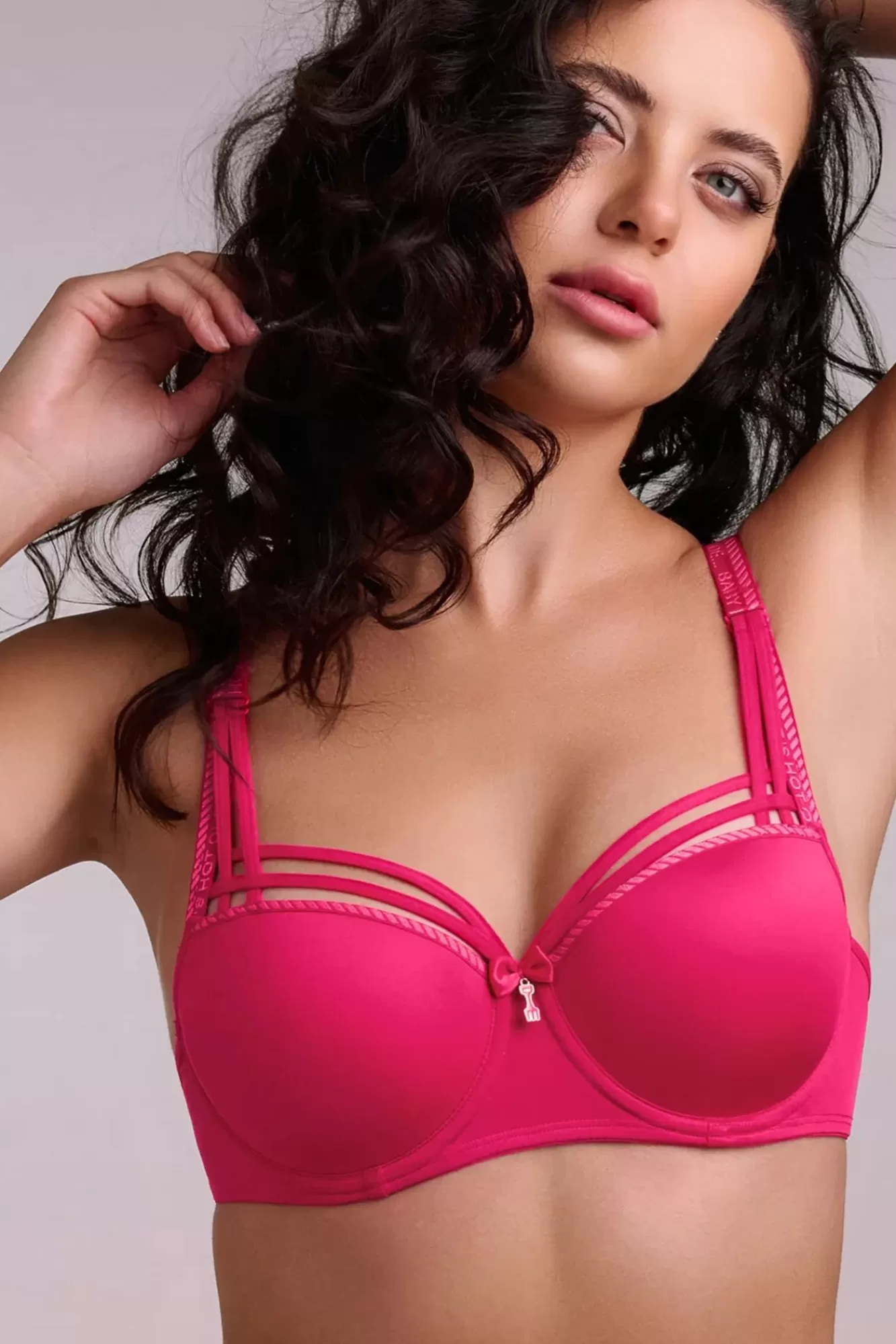 Marlies Dekkers Dame De Paris Padded Balcony Bh In Azalea Rood | Vrouwen Bh'S