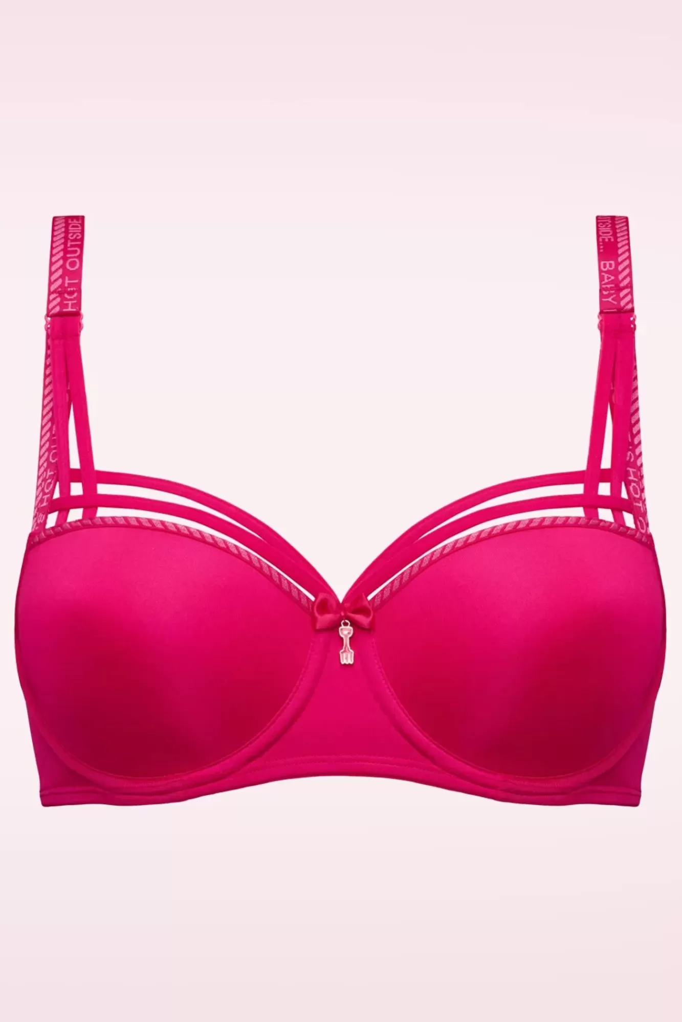 Marlies Dekkers Dame De Paris Padded Balcony Bh In Azalea Rood | Vrouwen Bh'S