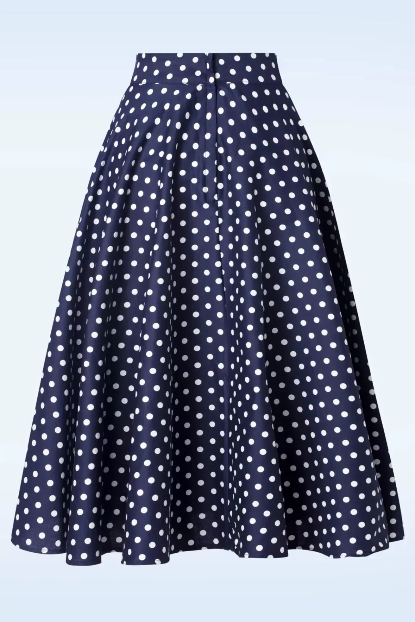 Banned Retro Dot Days Swing Rok In Navy | Vrouwen Rokken