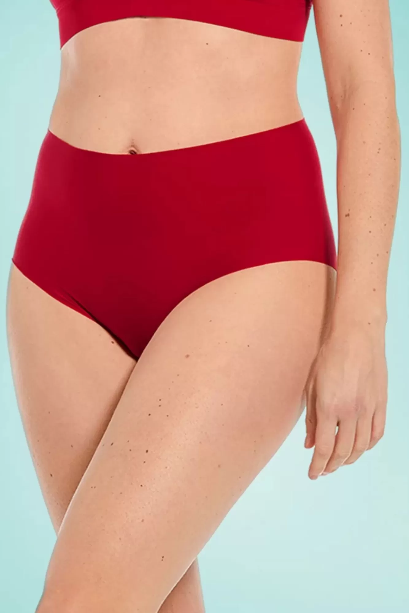 MAGIC Bodyfashion Dream Invisibles Slips 2-Pack In Rood | Vrouwen Lingerie