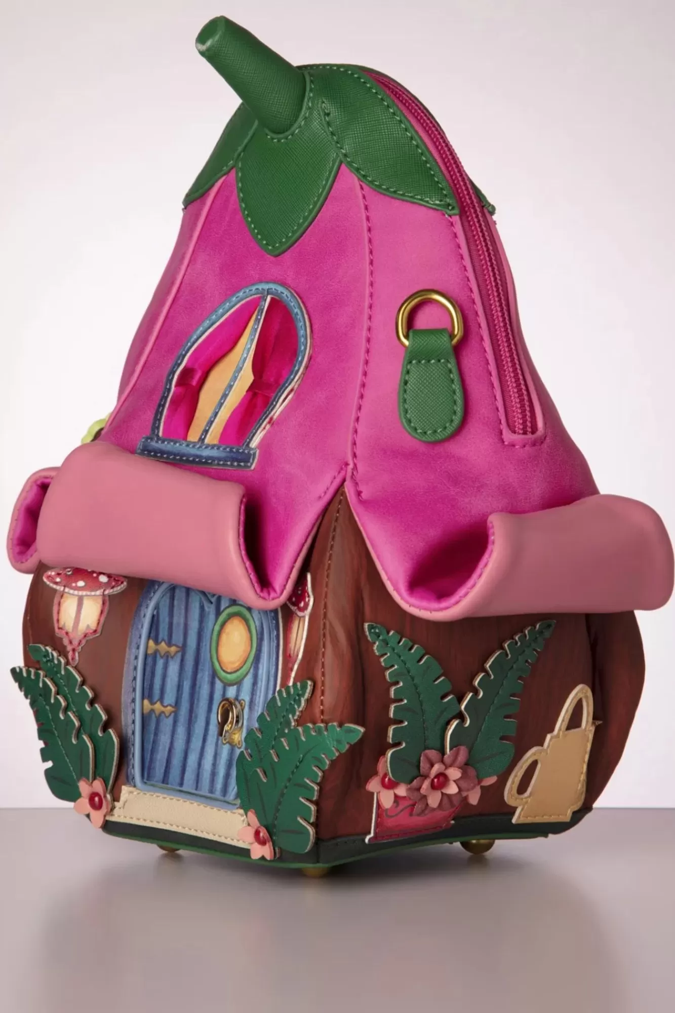 Vendula Fairy Village Petal House Tas In Roze | Vrouwen Tassen