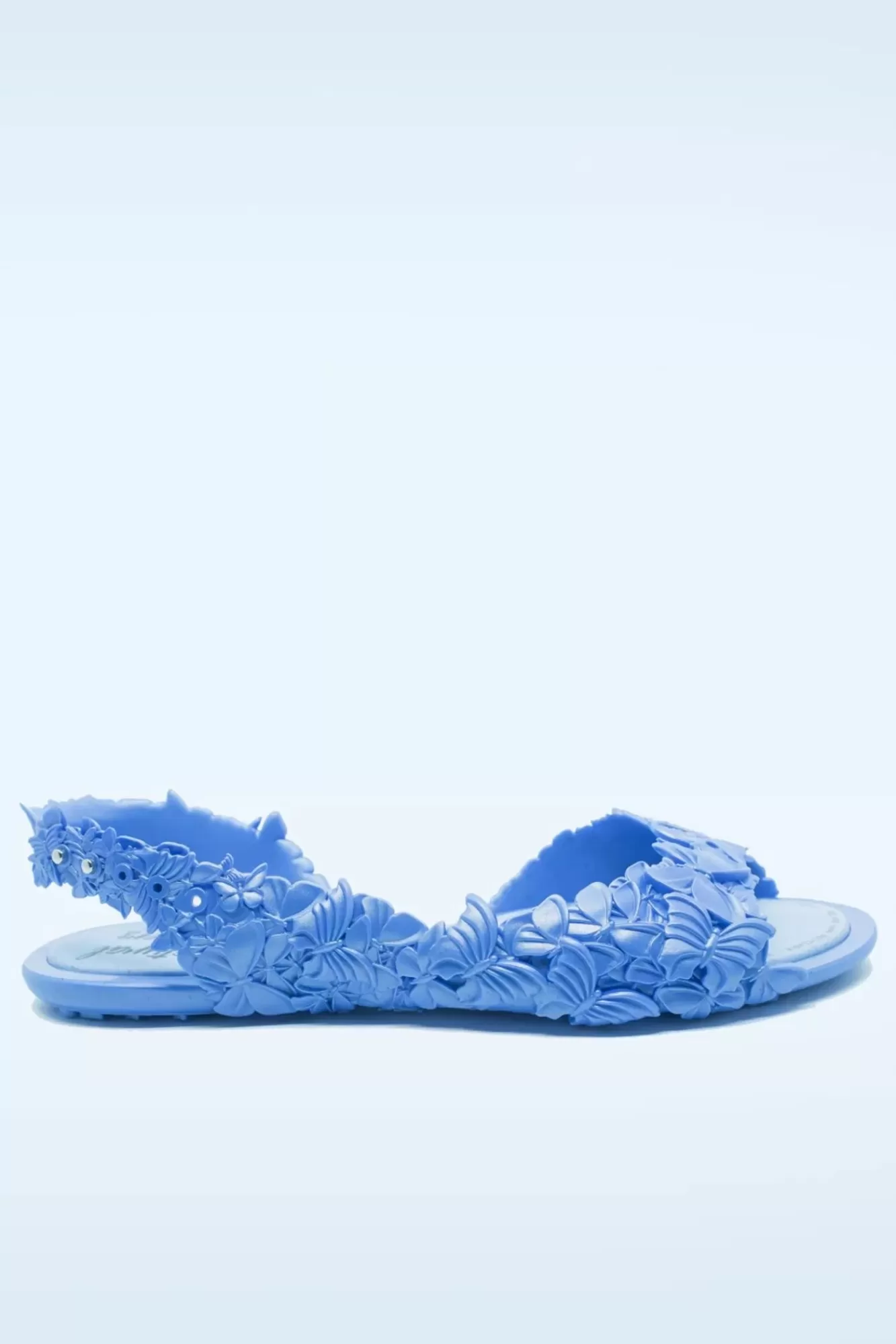 Sunies Flexi Butterfly Flipflop Sandaaltjes In Glossy Blauw | Vrouwen Slippers