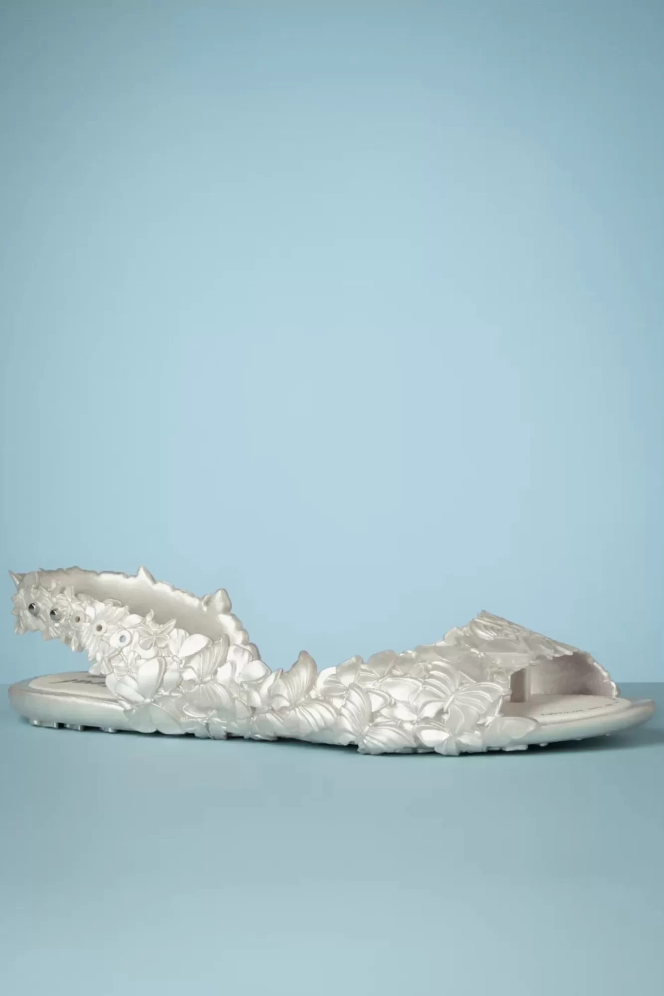 Sunies Flexi Vlinder Flipflop Sandalen In Pearl | Vrouwen Slippers