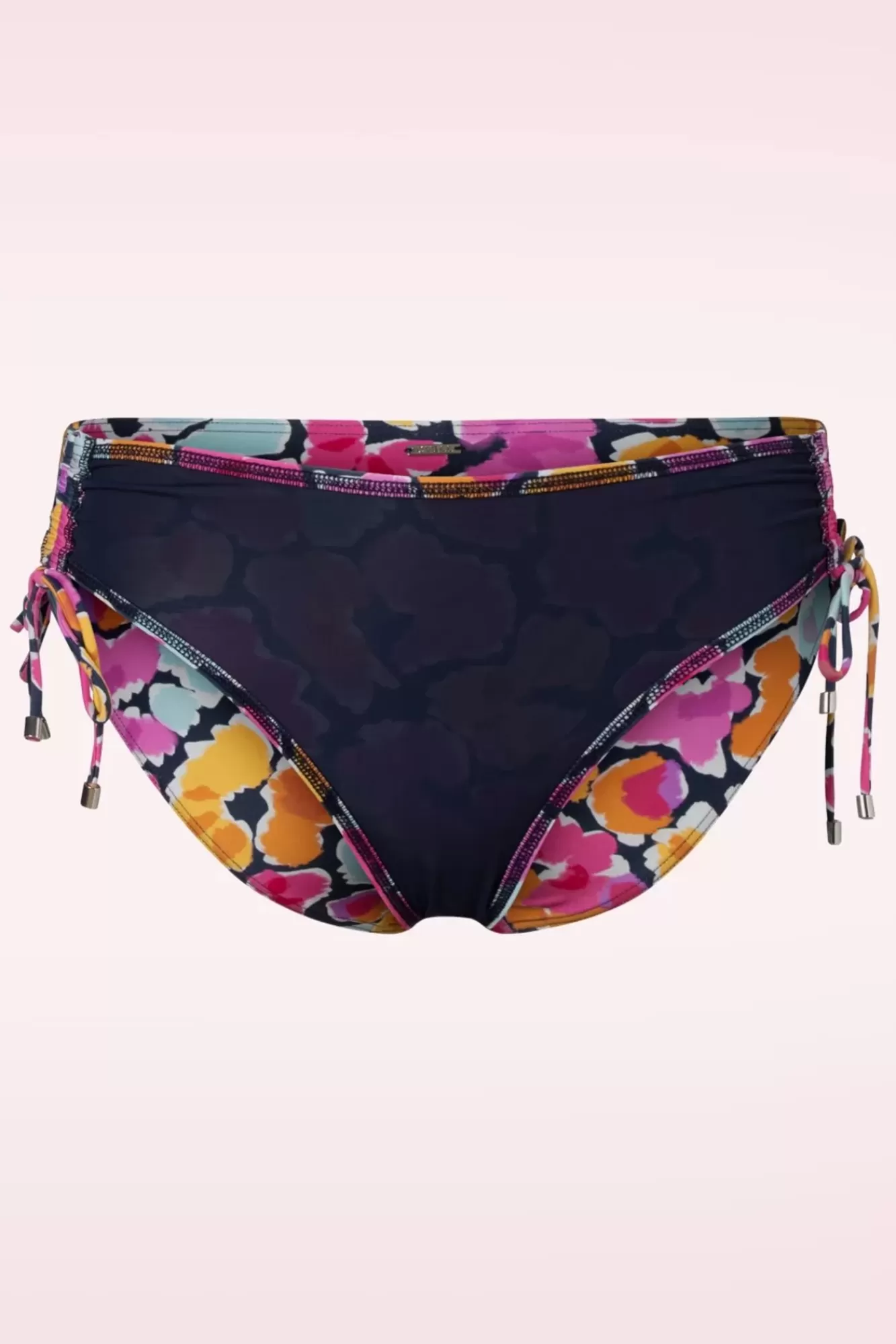 Cyell Flower Fantasy Bikinibroekje Met Hoge Taille In Multi | Vrouwen Bikini'S