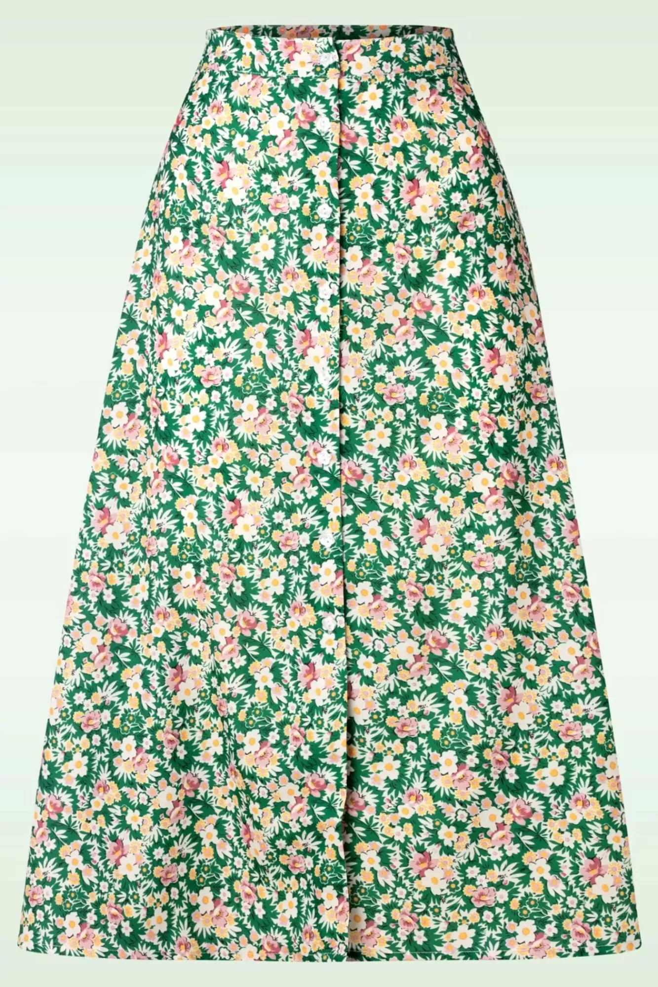 Banned Retro Garden Rok In Groen | Vrouwen Rokken