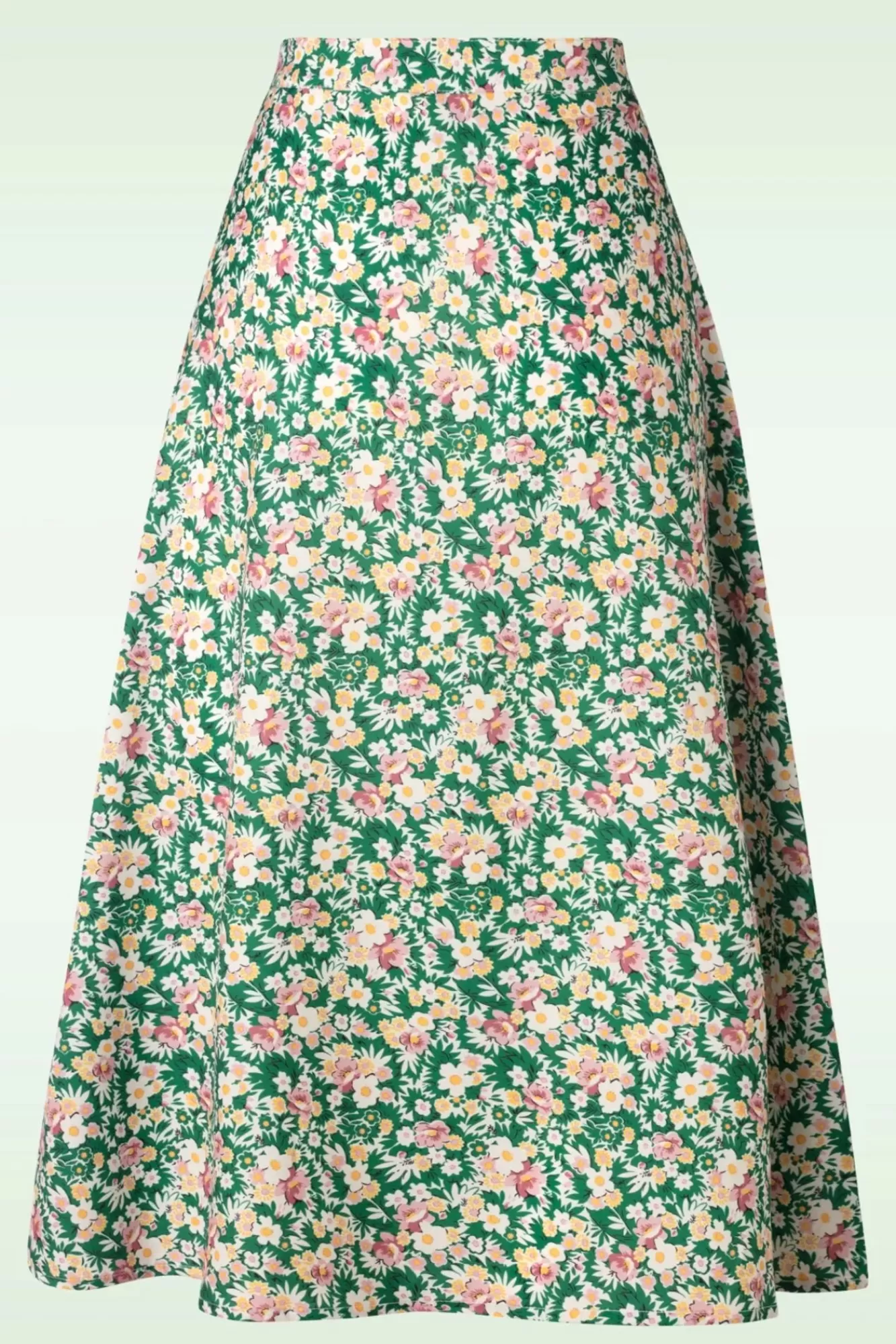 Banned Retro Garden Rok In Groen | Vrouwen Rokken