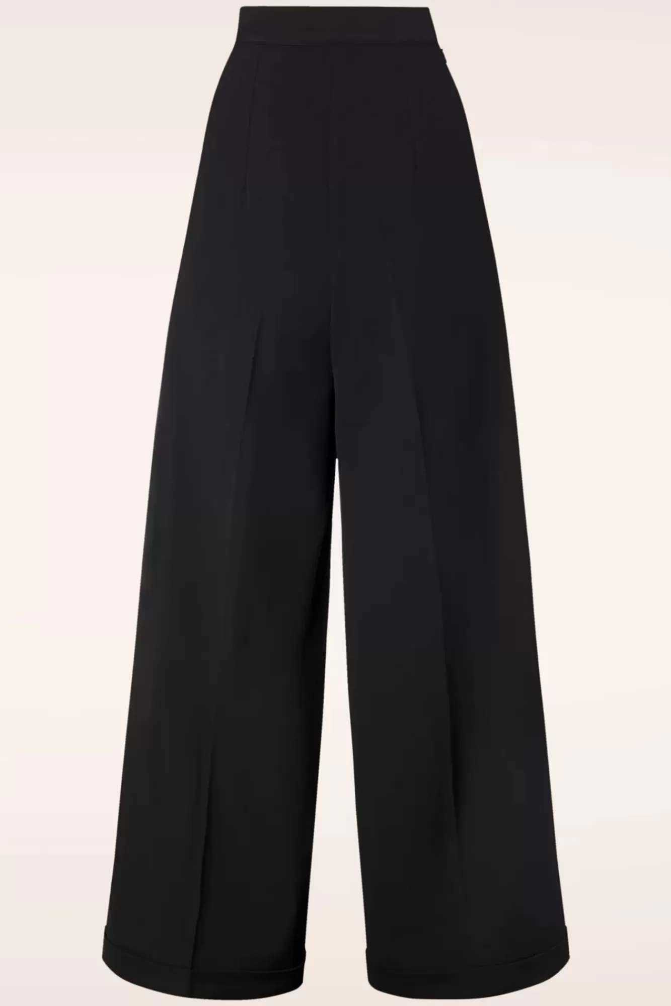 Collectif Clothing Gerilynn Pantalon In Zwart | Vrouwen Broeken