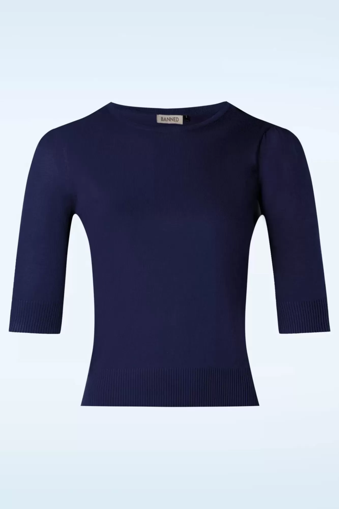 Banned Retro Grace Jumper In Marineblauw | Vrouwen Truitjes