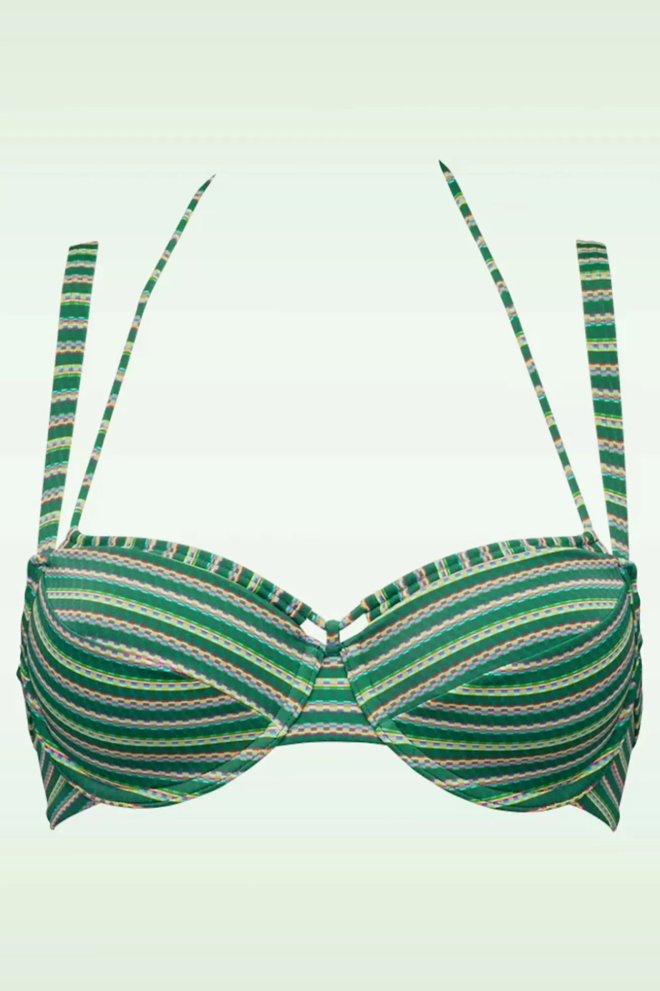 Marlies Dekkers Holi Vintage Balconette Bikini Top In Botanisch Groen | Vrouwen Bikini'S