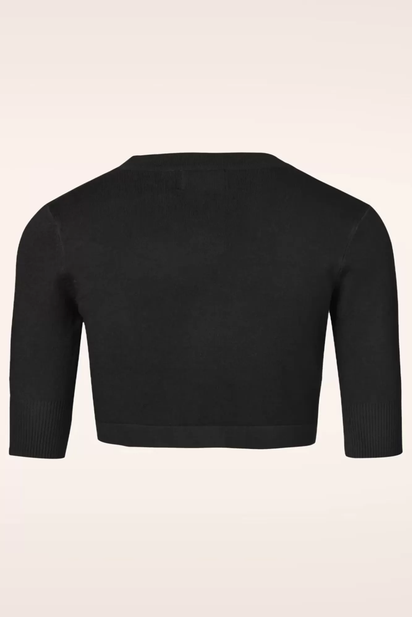 Banned Retro Hudson-Bolero In Zwart | Vrouwen Bolero'S & Capes