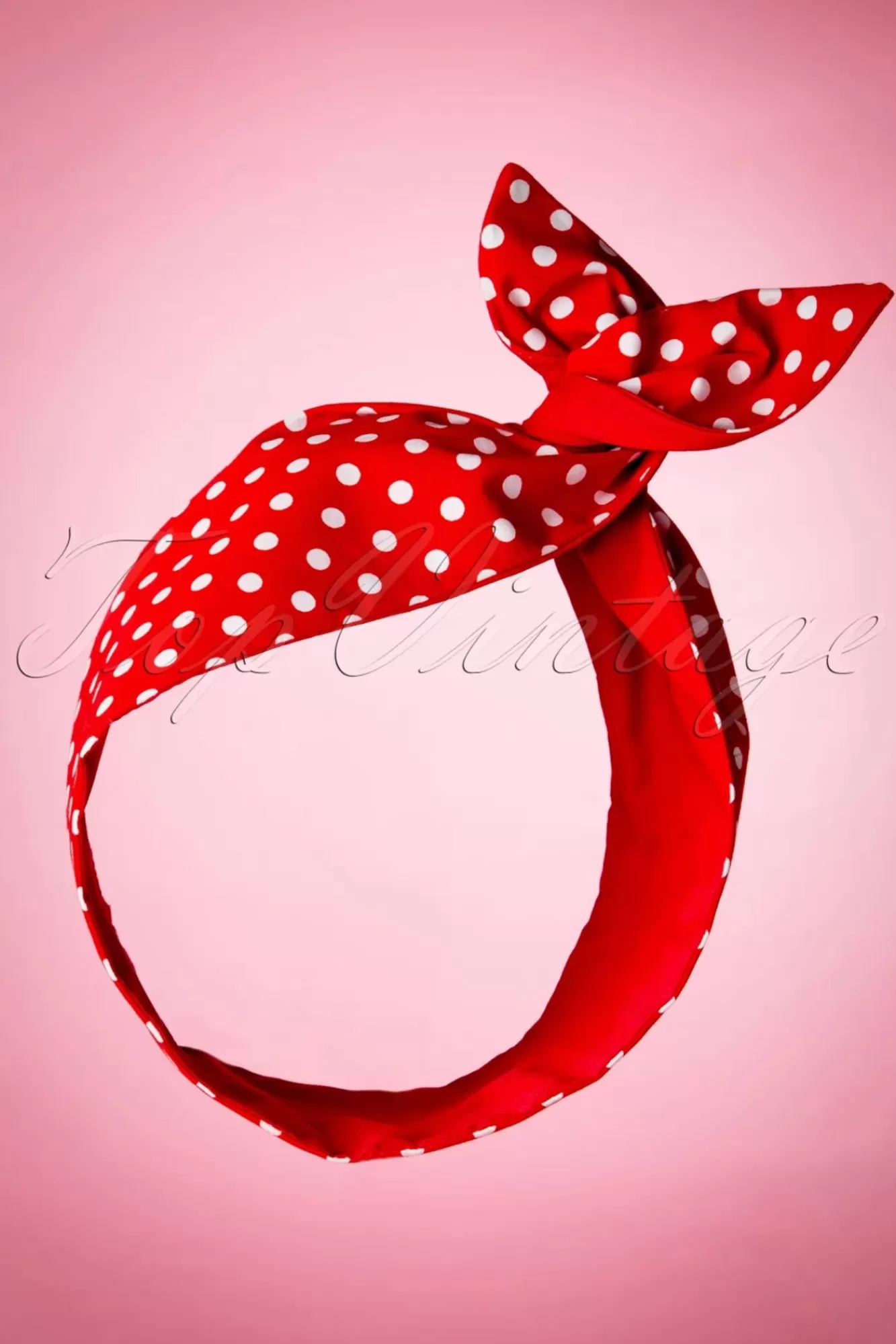 Be Bop a Hairbands Ik Wil Polkadots In Mijn Haarsjaal In Rood | Vrouwen Haaraccessoires