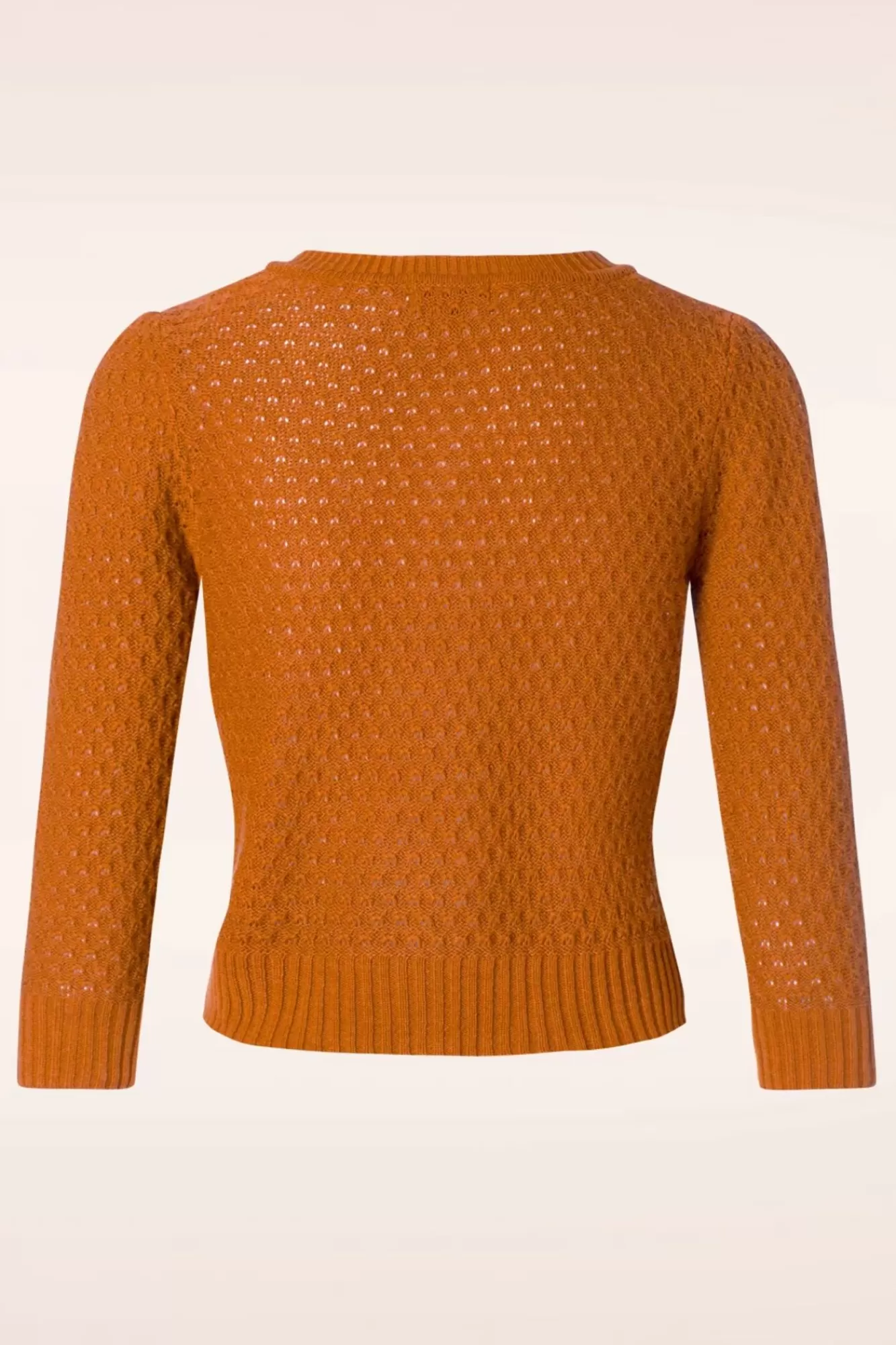 Mak Sweater Jennie Vest In Licht Oranje | Vrouwen Vestjes