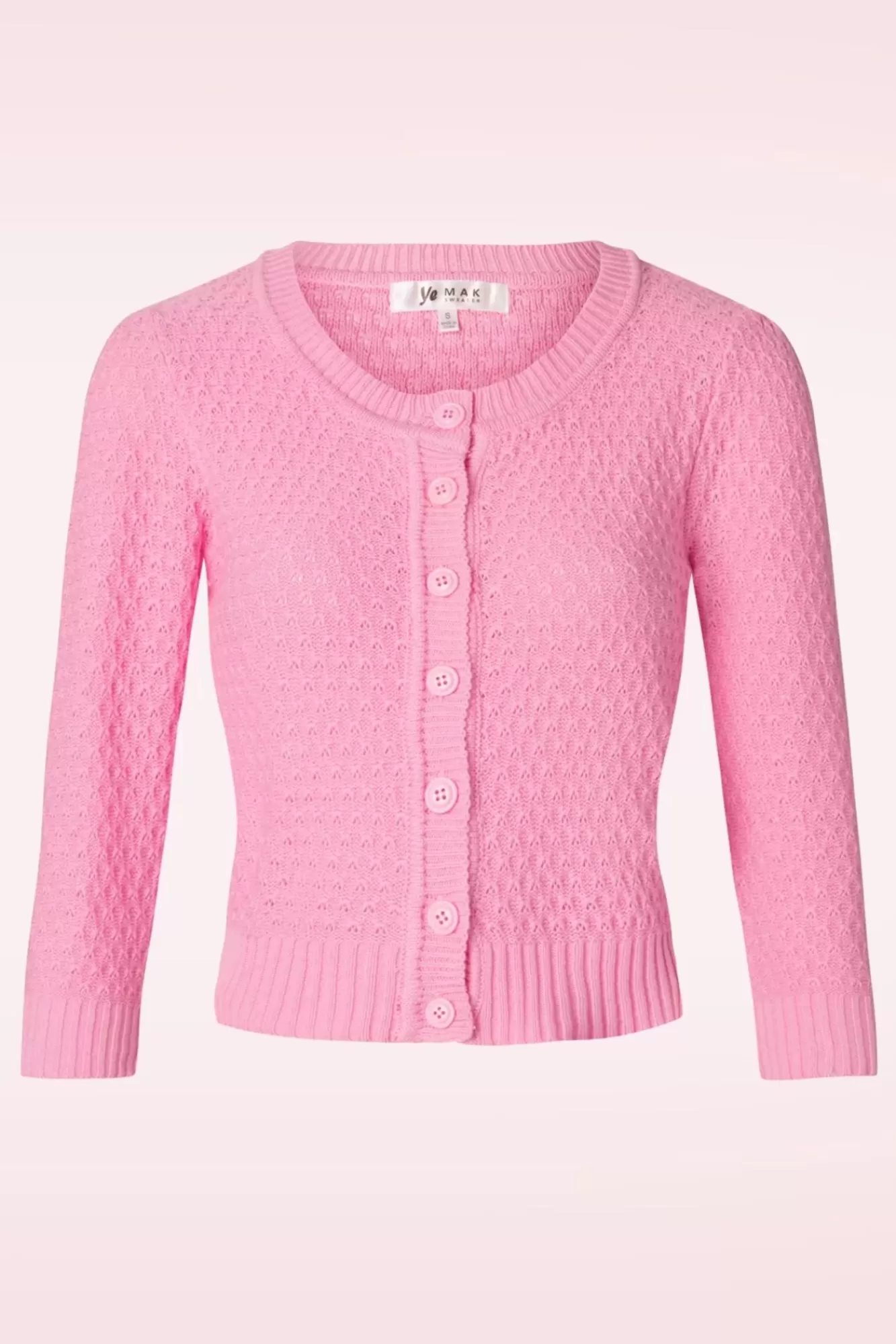 Mak Sweater Jennie Vest In Lichtroze | Vrouwen Vestjes