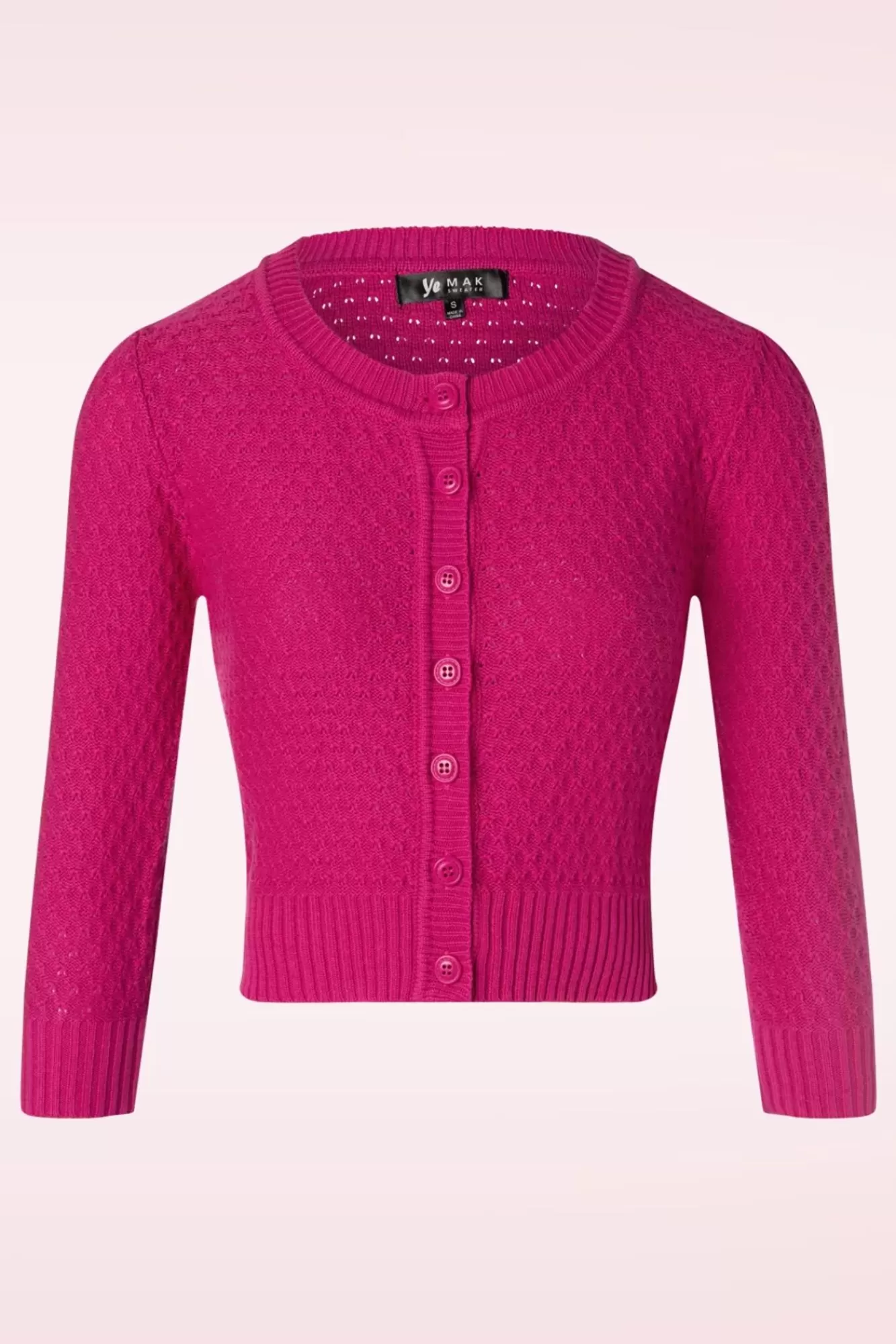 Mak Sweater Jennie Vest In Magenta | Vrouwen Vestjes