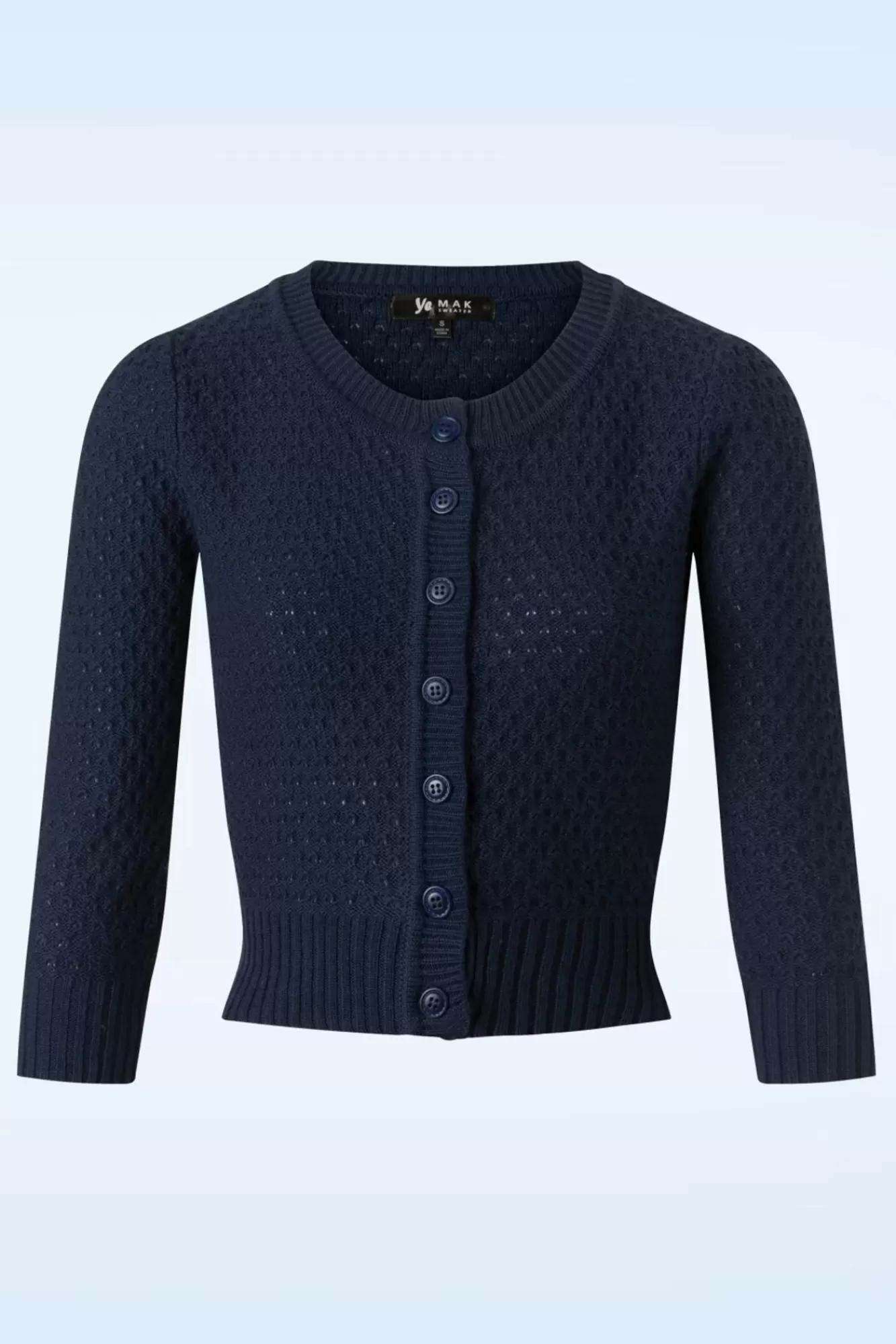 Mak Sweater Jennie Vest In Marineblauw | Vrouwen Vestjes