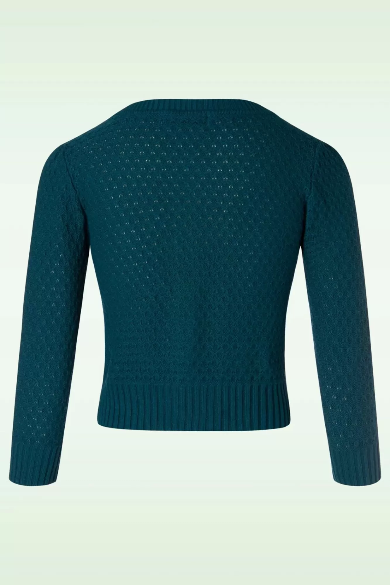 Mak Sweater Jennie Vest In Petrol Blauw | Vrouwen Vestjes