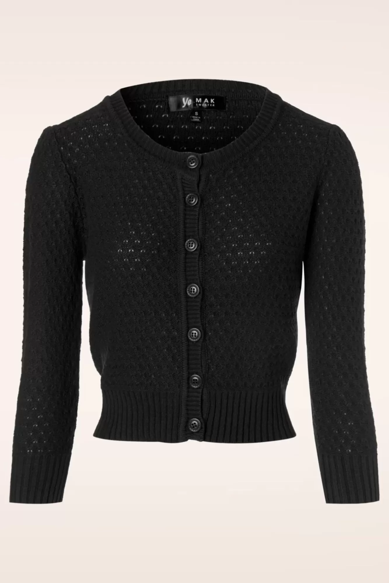 Mak Sweater Jennie Vest In Zwart | Vrouwen Vestjes