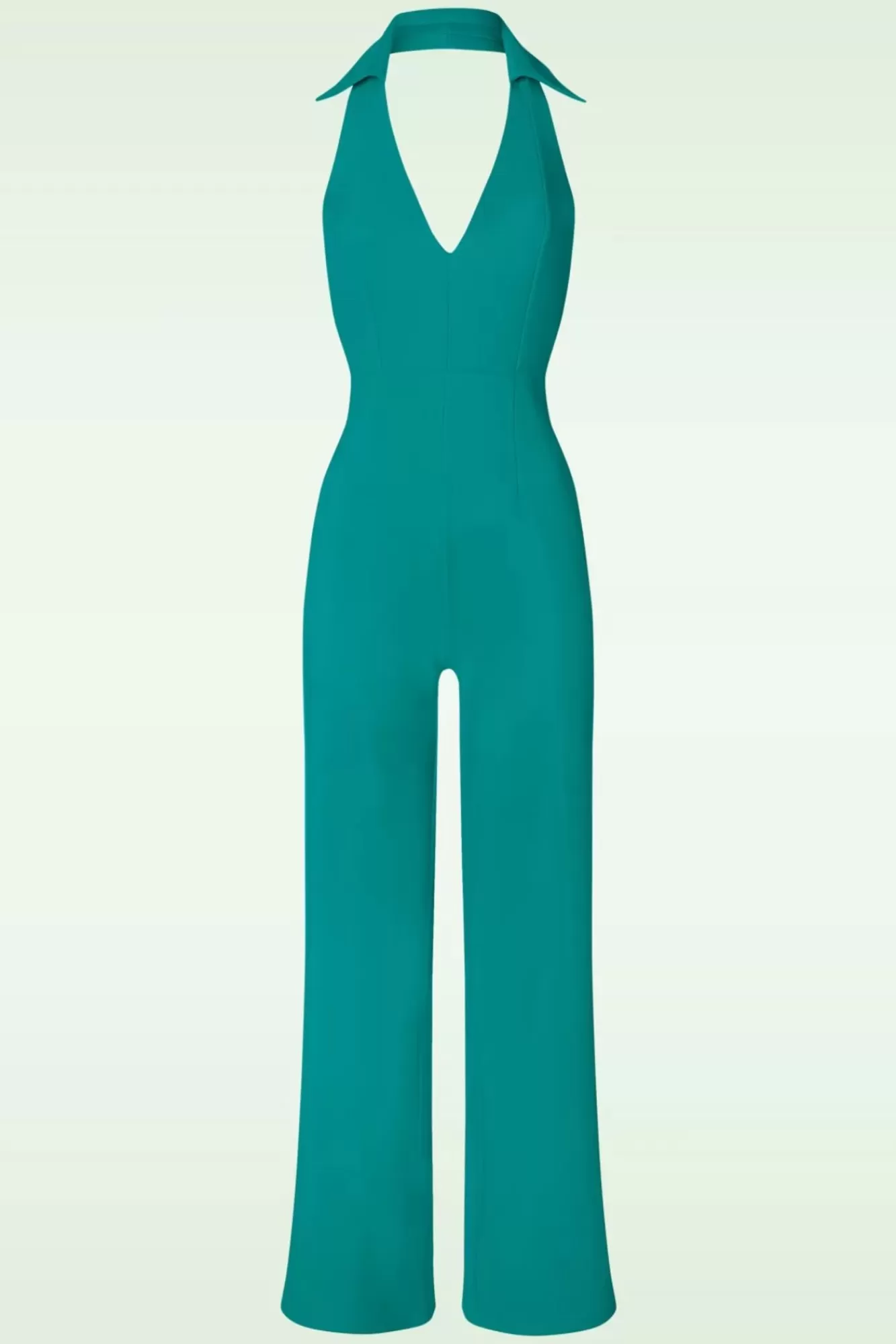 Wild Pony Jolena Jumpsuit In Blauwgroen | Vrouwen Playsuits & Jumpsuits