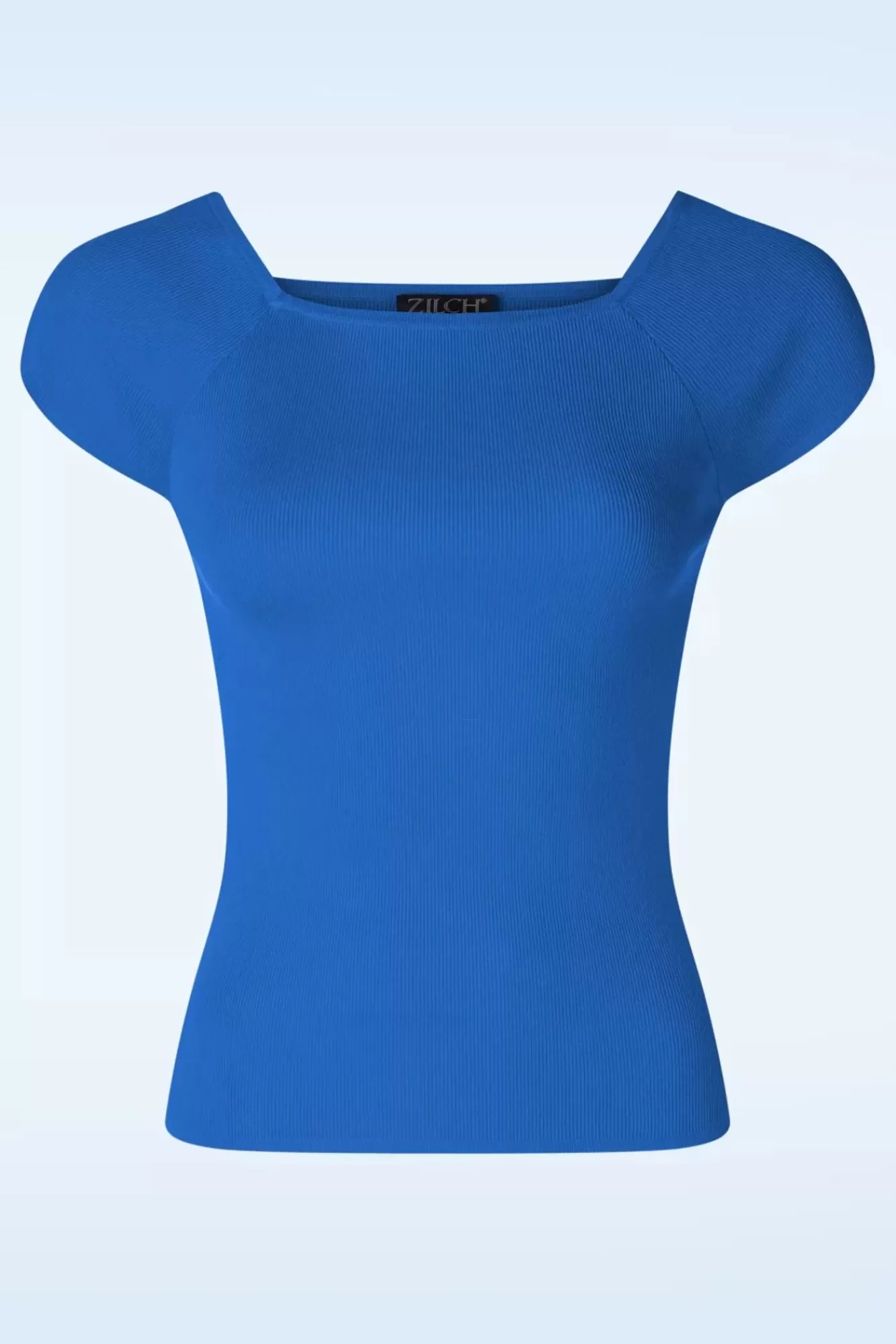 Zilch Kaylie Top In Disco Blauw | Vrouwen Tops