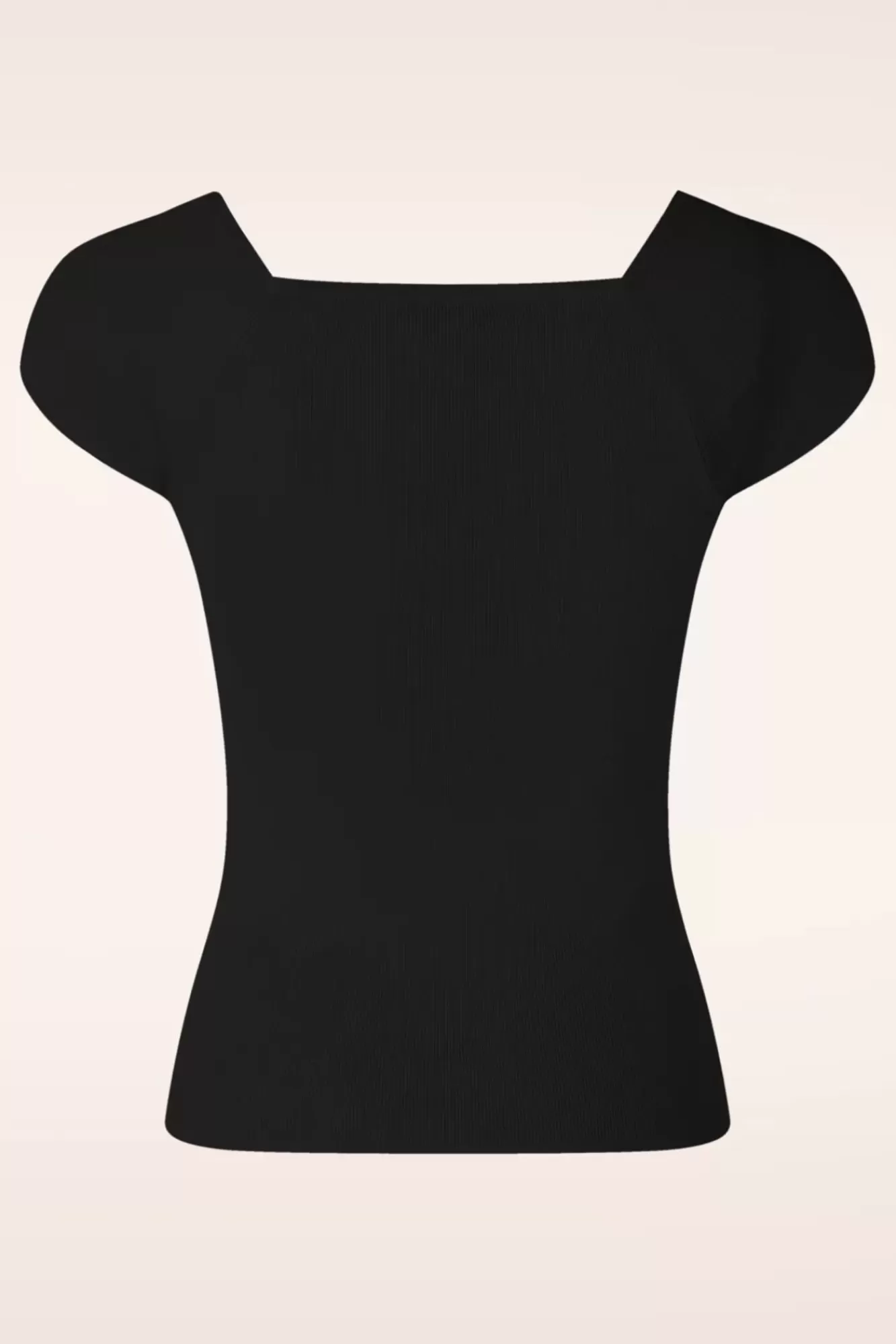 Zilch Kaylie Top In Zwart | Vrouwen Tops