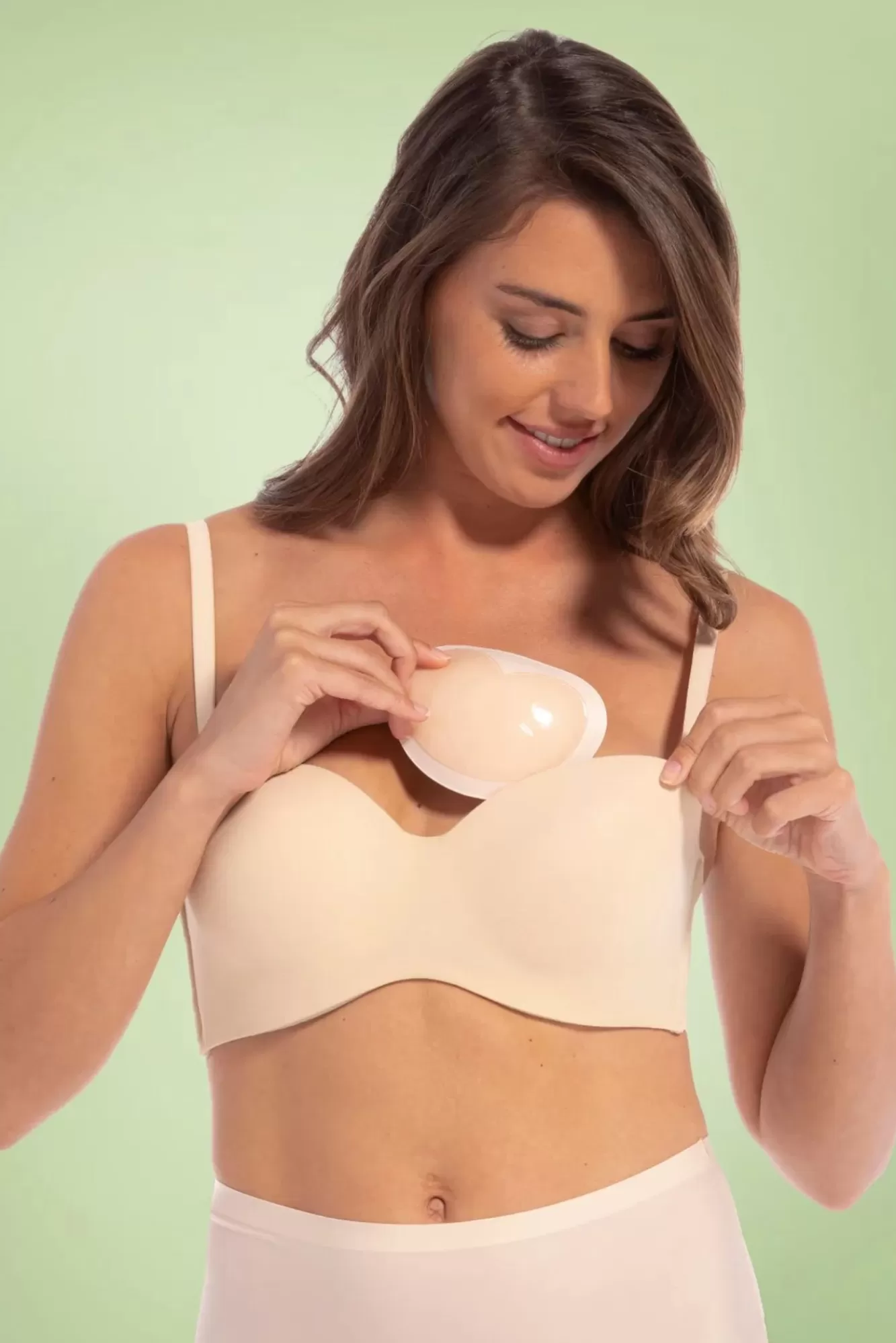 MAGIC Bodyfashion Kleverige Push-Up Bh-Cups In Vanille | Vrouwen Bh'S