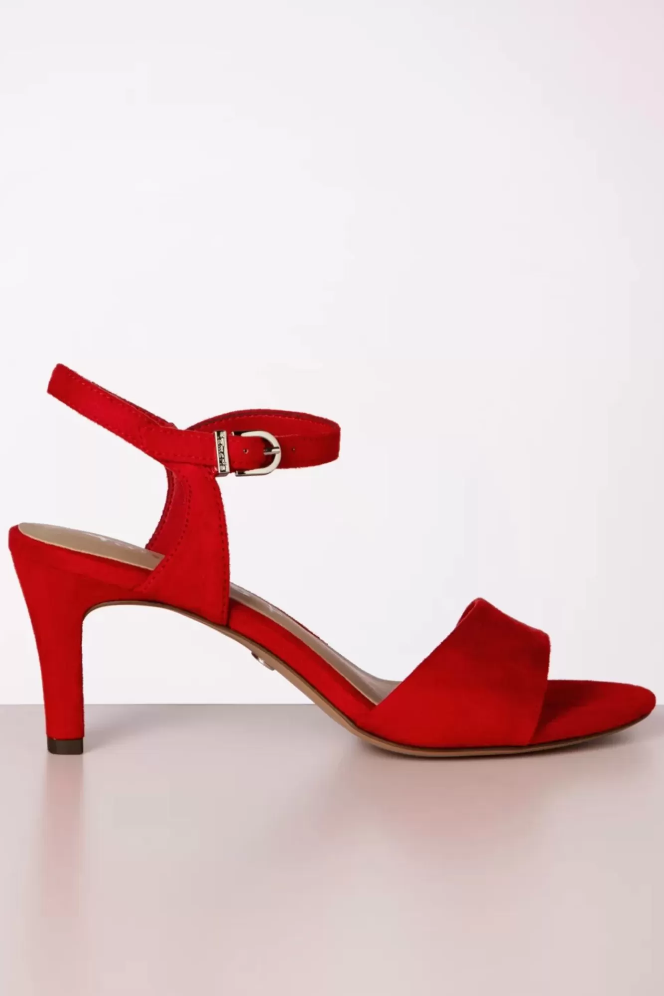 Tamaris Lesly Sandaaltjes In Chili Rood | Vrouwen Sandalen