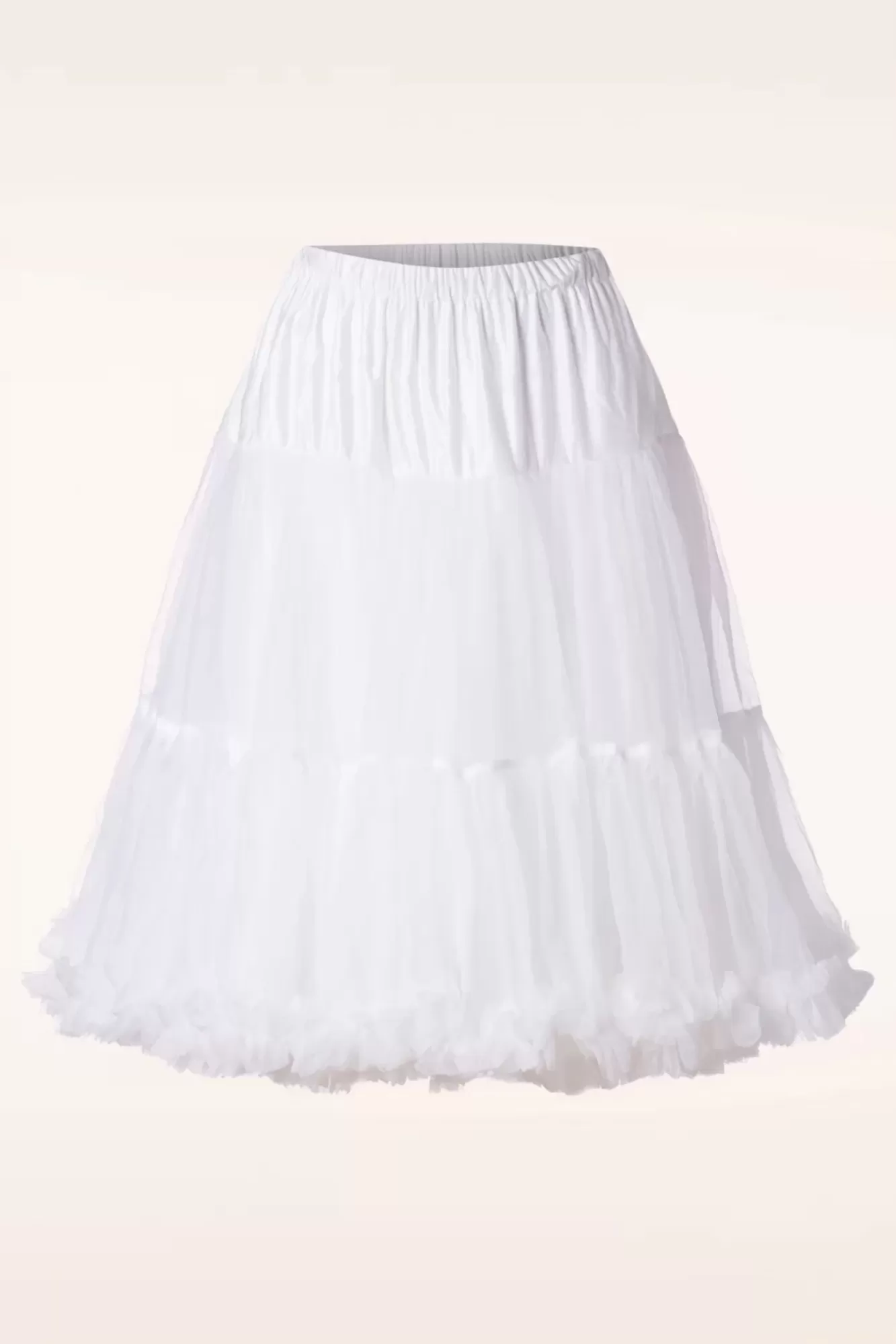 Banned Retro Lola Lifeforms-Rok In Wit | Vrouwen Petticoats