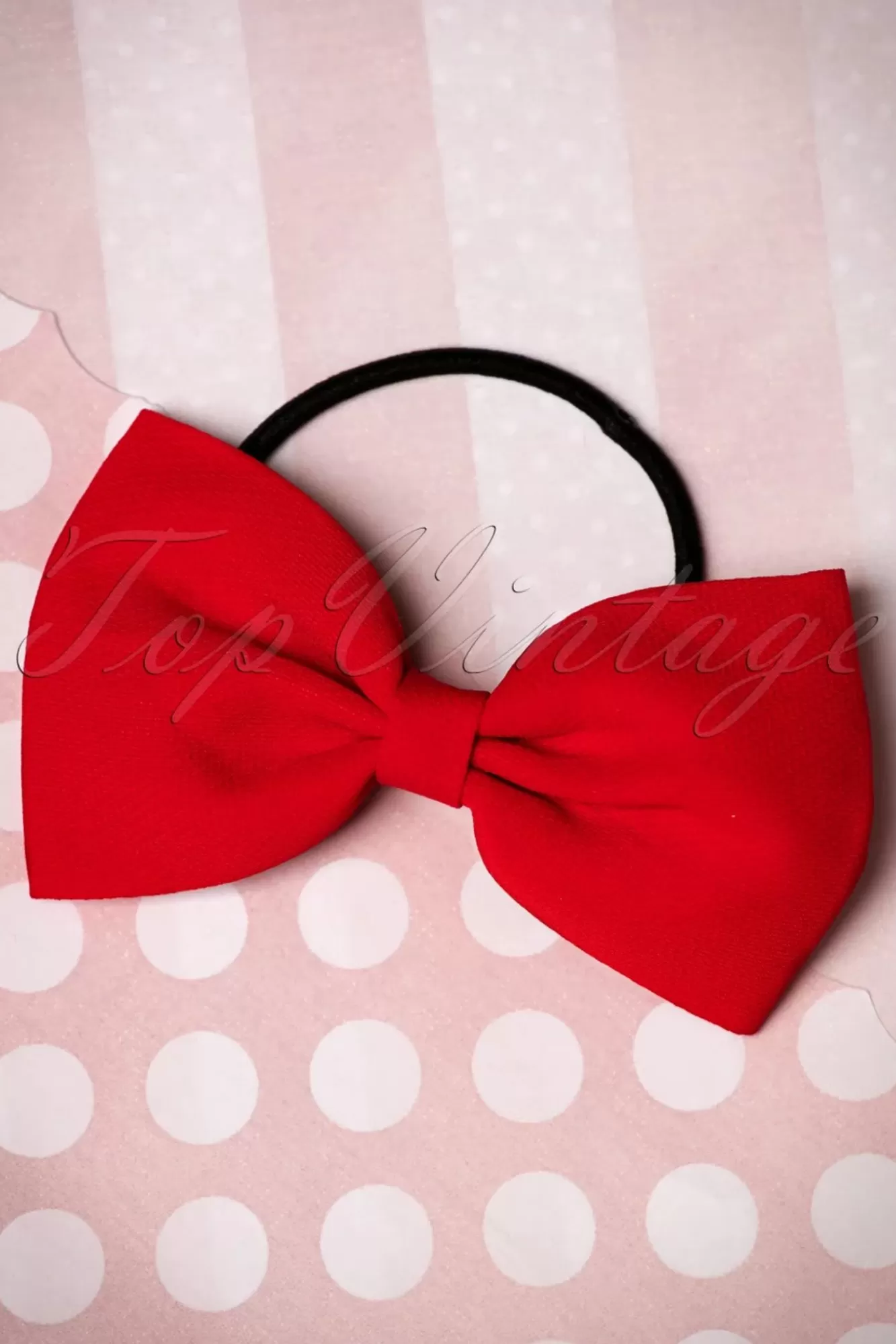 Banned Retro Lovestruck Haarband Met Strik In Rood | Vrouwen Haaraccessoires