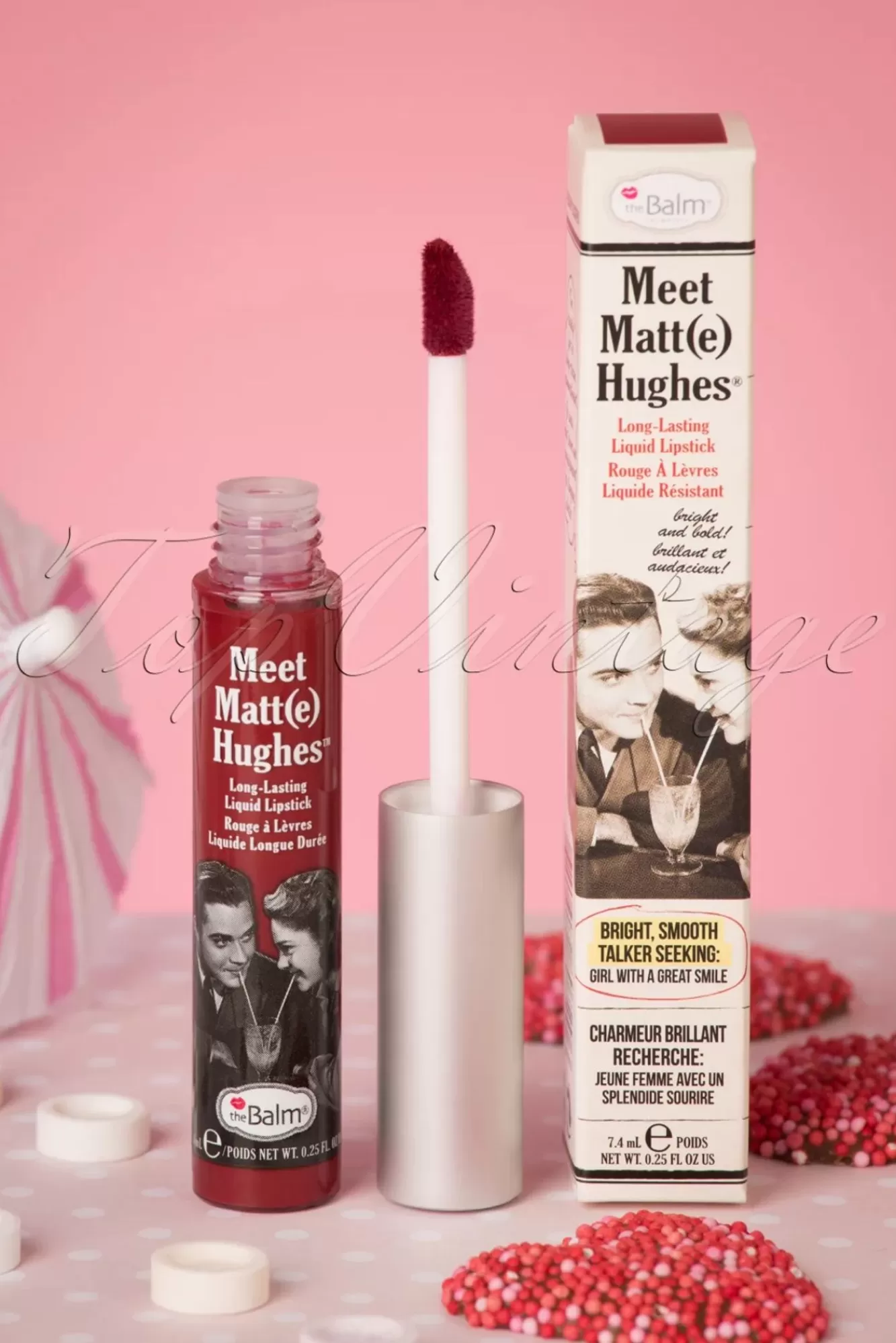 The Balm Maak Kennis Met Matte Hughes In Loyal Deep Red | Vrouwen Make-Up