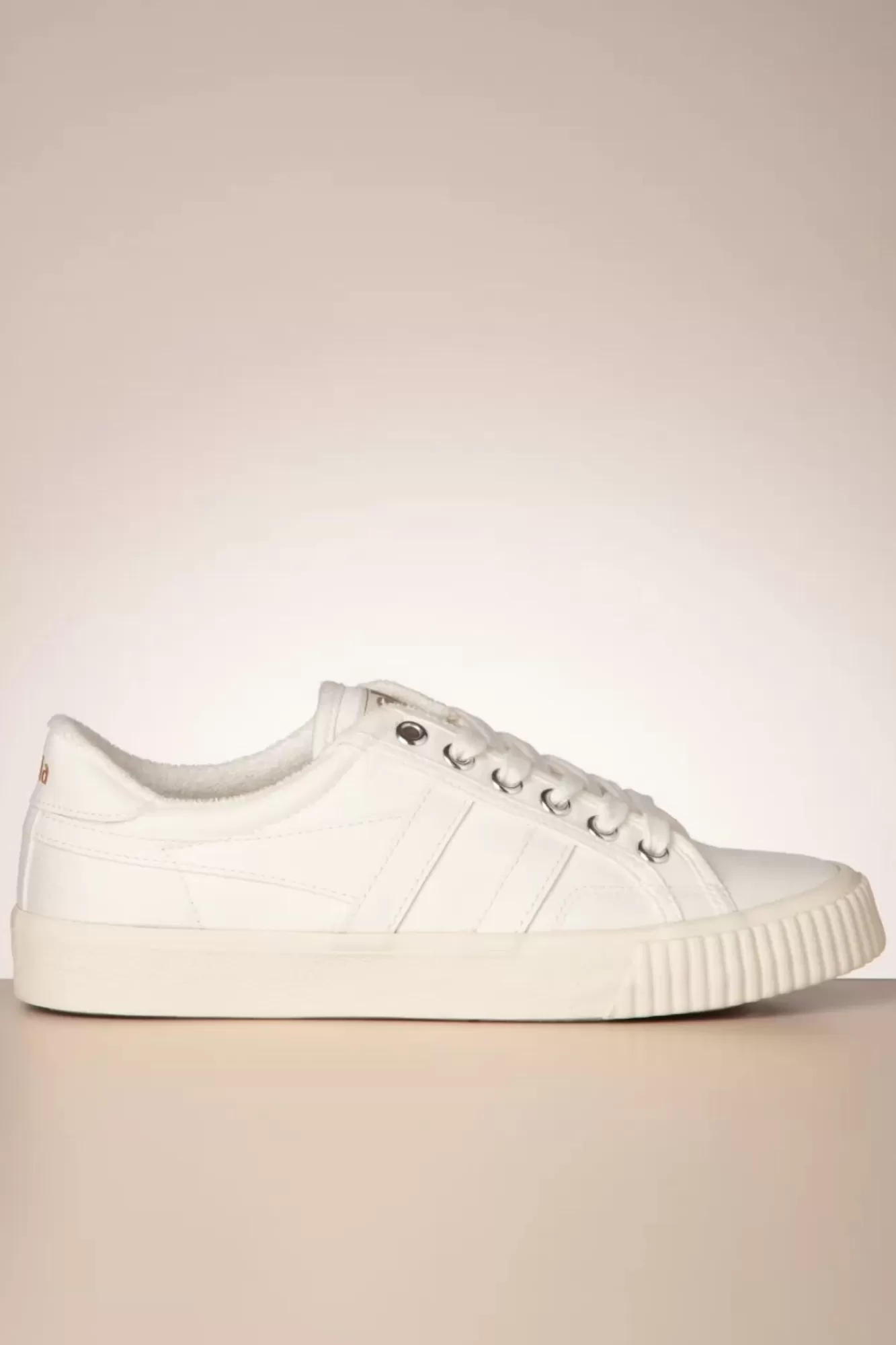 Gola Mark Cox Tennis Sneakers In Gebroken Wit | Vrouwen Sneakers