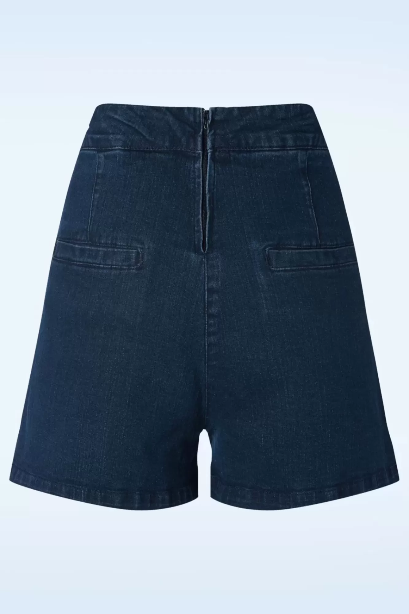 Queen Kerosin Marlyn Shorts In Donkerblauw | Vrouwen Broeken