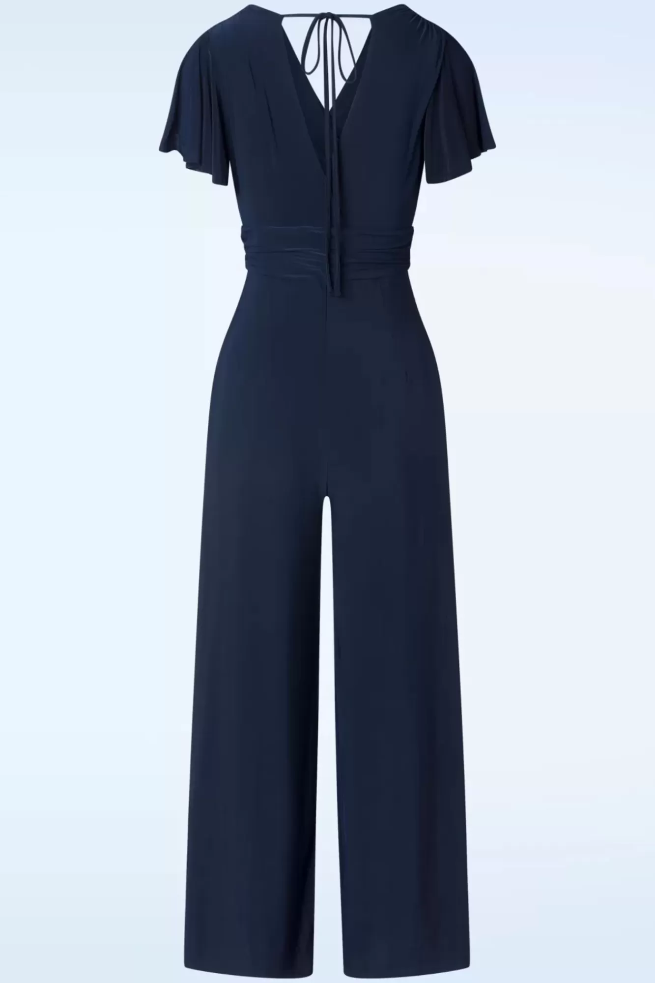 Vintage Chic for Topvintage Matilda Jumpsuit In Marineblauw | Vrouwen Playsuits & Jumpsuits