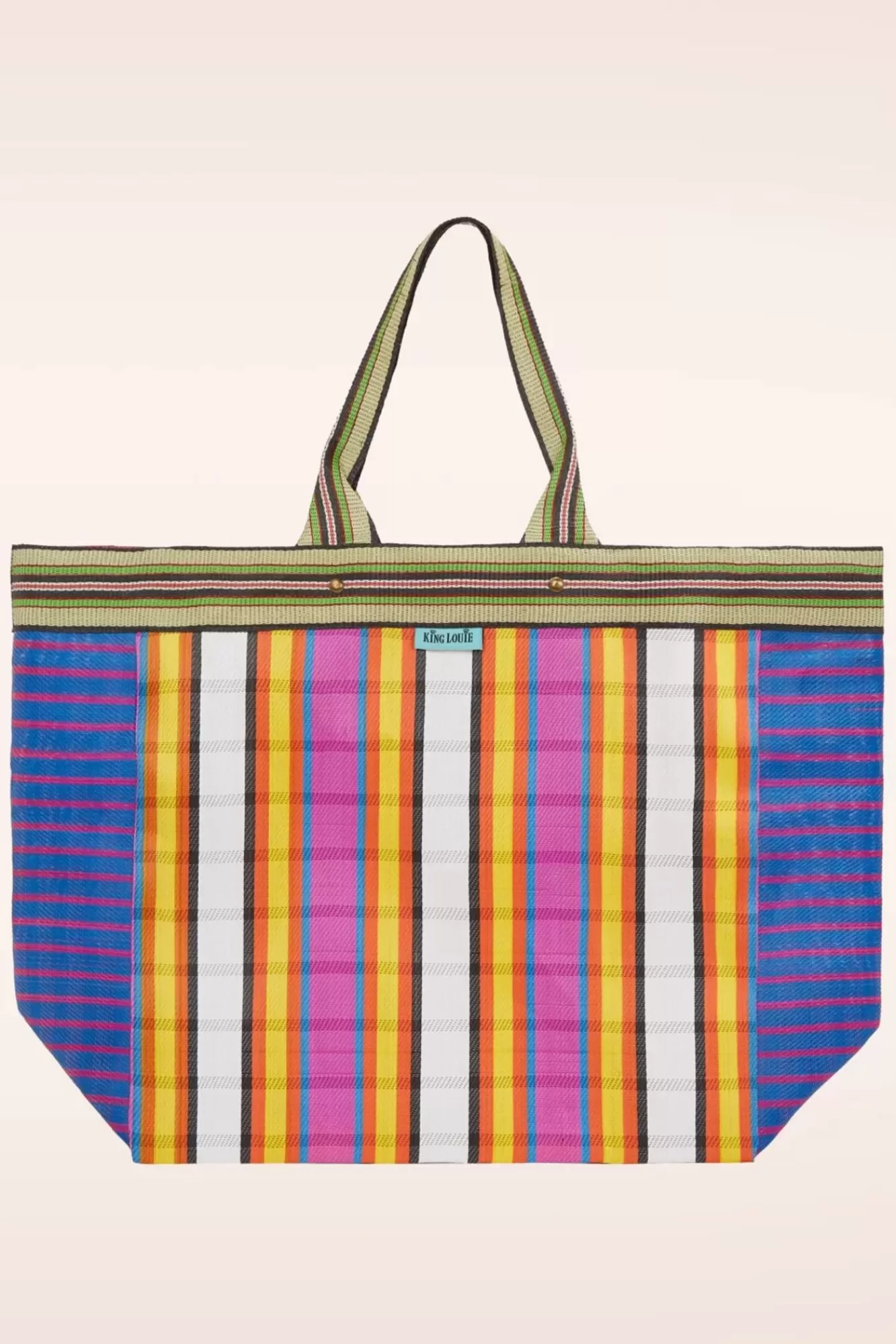 King Louie Mercado Big Shopper Tas In Multi | Vrouwen Tassen